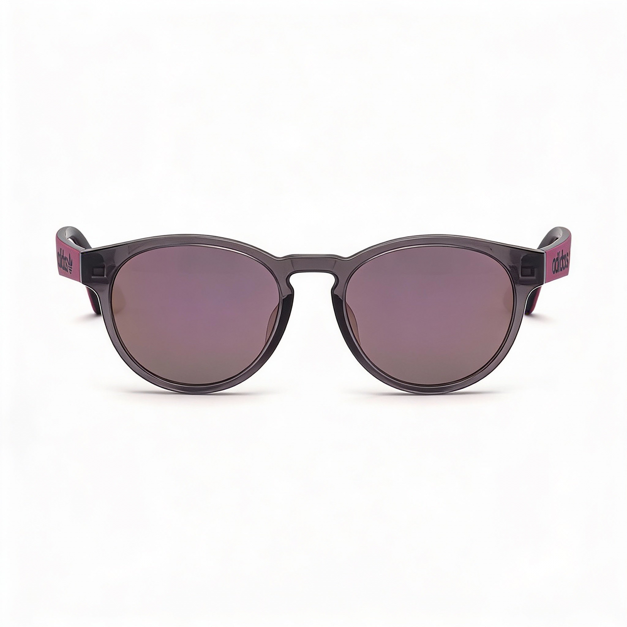 Gafas de sol unisex adidas Originals OR0025 con montura de plástico y protección UV, espejo morado, ancho de lente de 36 mm, Photo 2