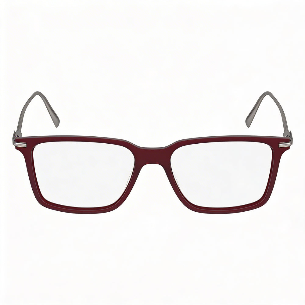 Gafas unisex Salvatore Ferragamo SF2977 con montura inyectada en opalina color vino (53 mm)
