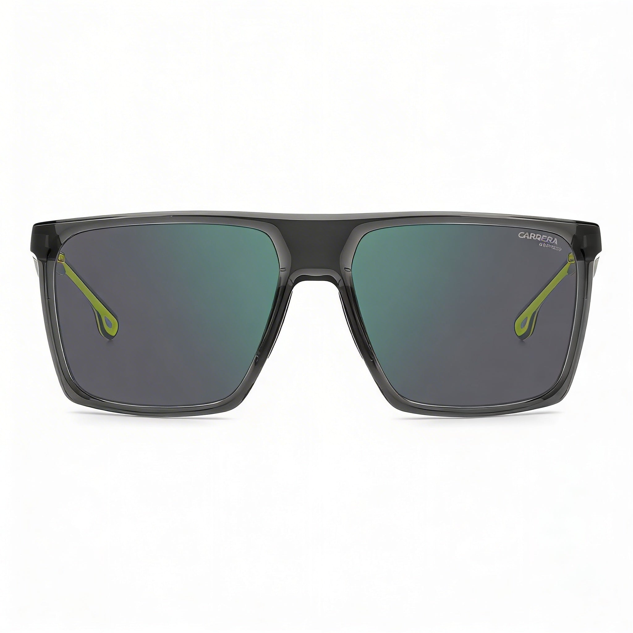 Carrera CASUAL Women's Eco Polyamide Grey Yellow Fluo Non-Polarized UV 400 Sunglasses, 58mm Lens Width, Photo 2