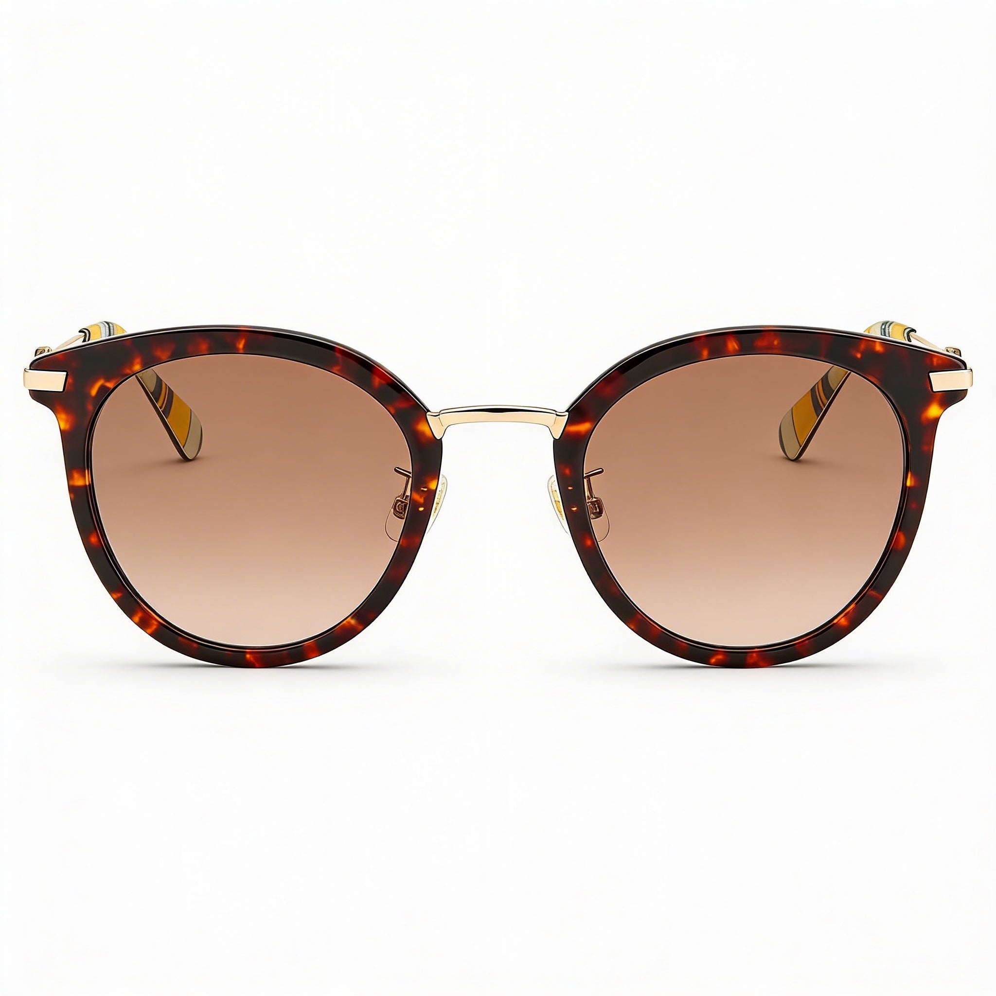Gafas de sol de plástico Keesey/G/S para mujer de Kate Spade New York, color marrón habana degradado, protección UV, 53 mm, Photo 2