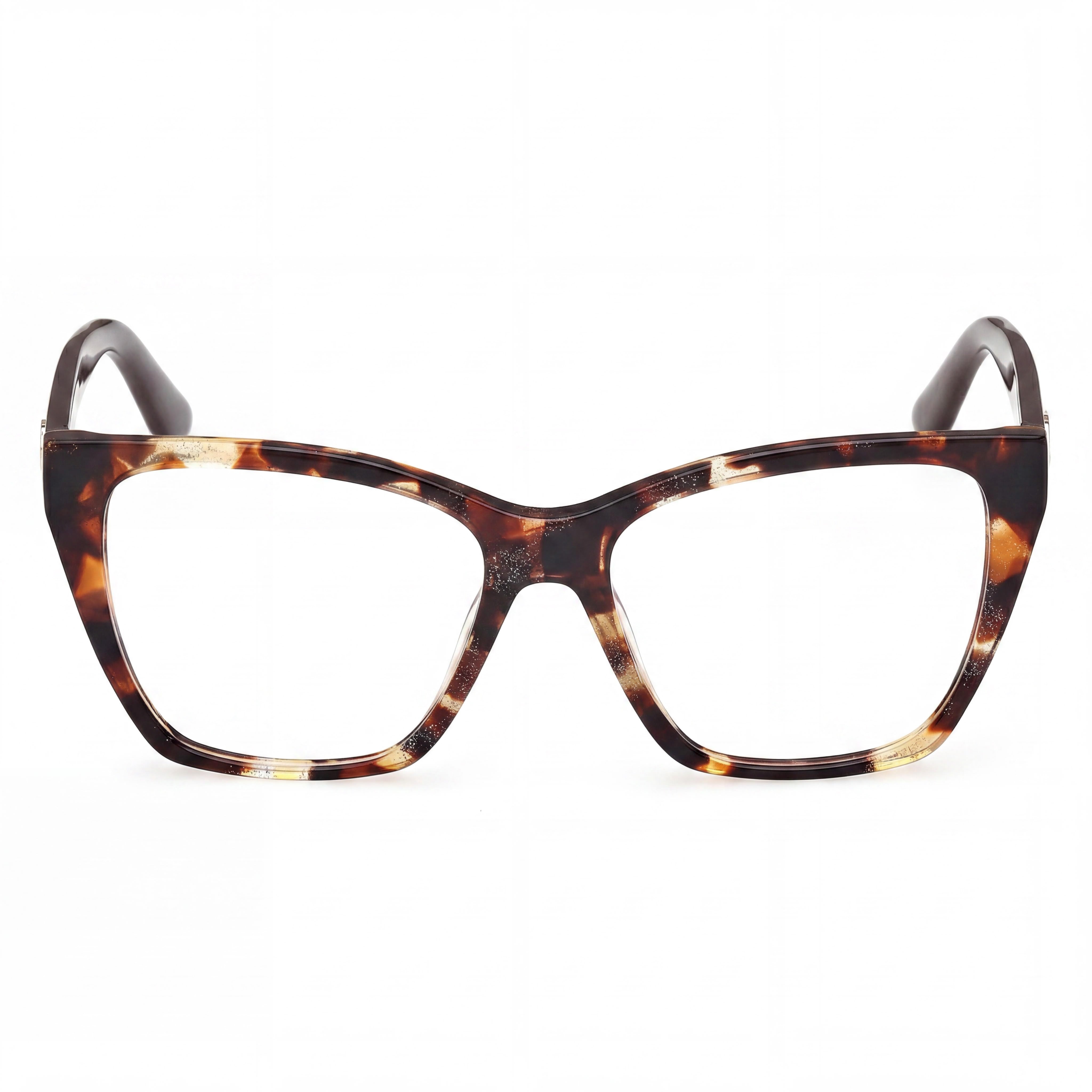GUESS Gu50235 Women's Dark Havana Plastic Frame Non- Prescription Optical Eyeglasses 52-15-140mm, Photo 2