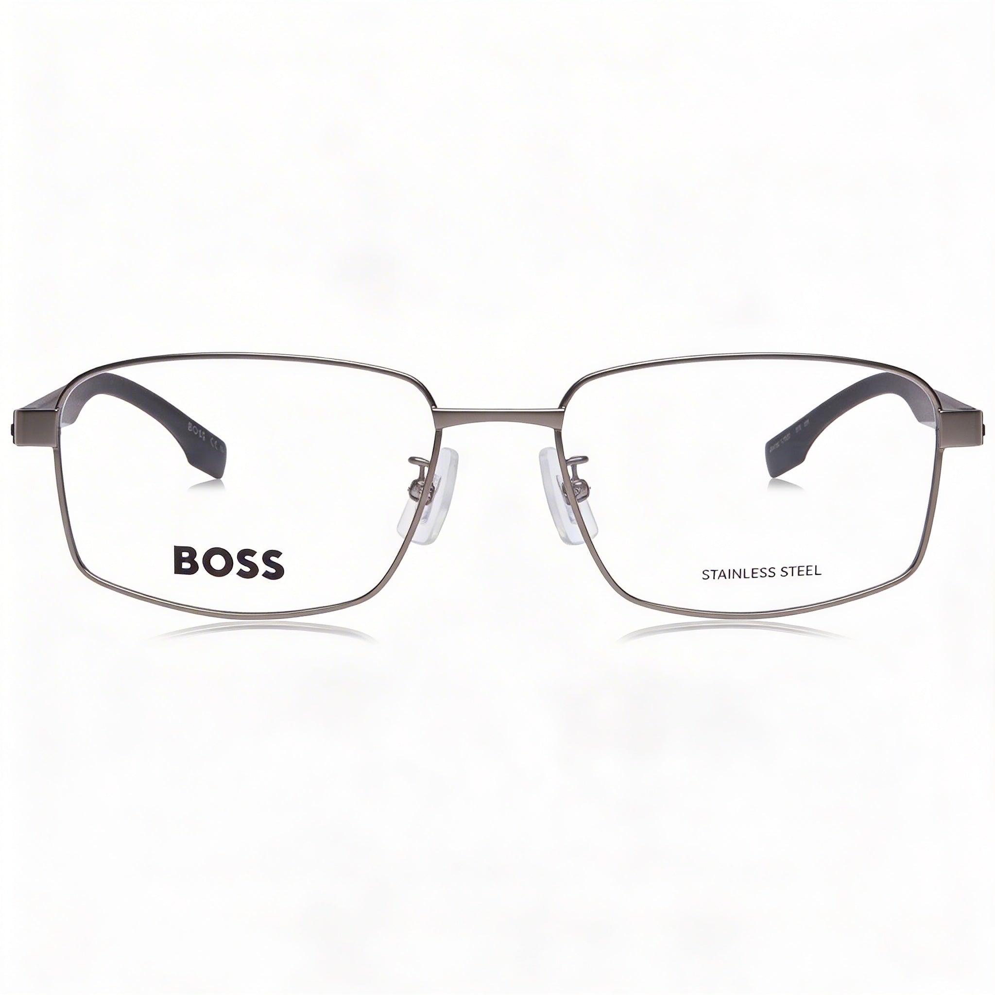 BOSS Audio Systems Boss 1470/F Unisex Eyewear with Metal Frame, Polycarbonate Lenses, Matte Ruthen 57mm, Photo 2