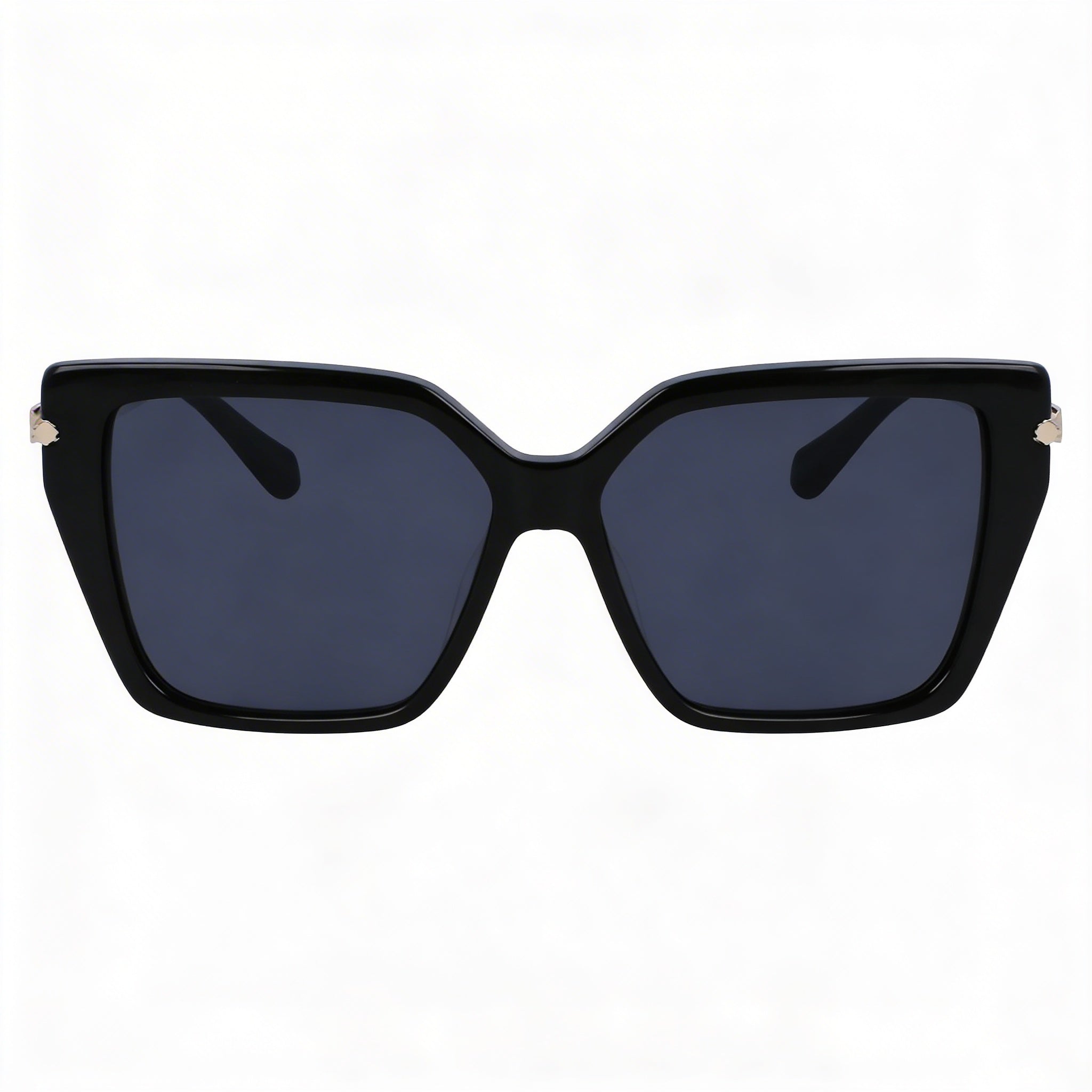 Salvatore Ferragamo Sf1106s Unisex Modified Rectangle Multi-coloured Acetate Sunglasses with Solid Grey UV Lenses 57mm, Photo 2