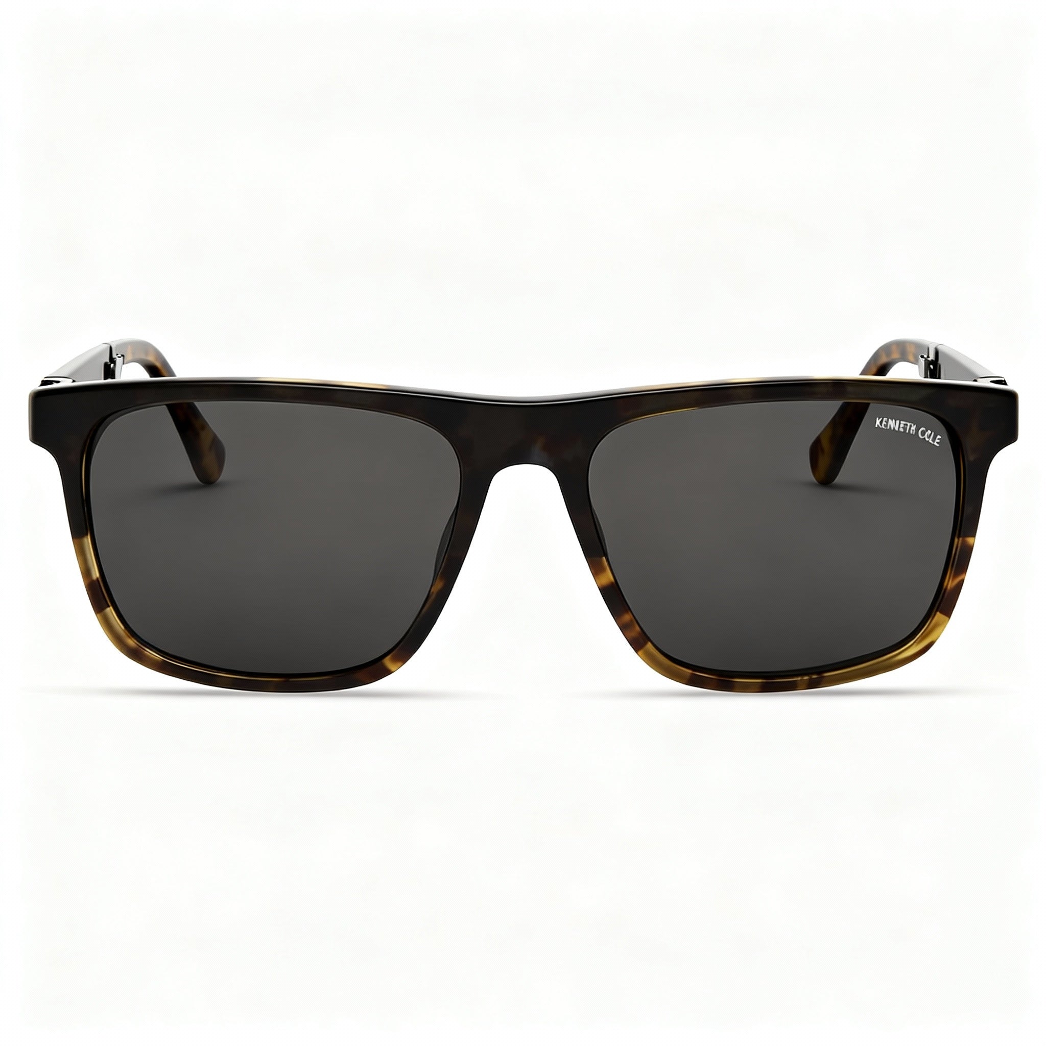 Kenneth Cole New York Kc5605n Women's Plastic Non-Polarized Sunglasses, Black Green/Green, 56mm Lens