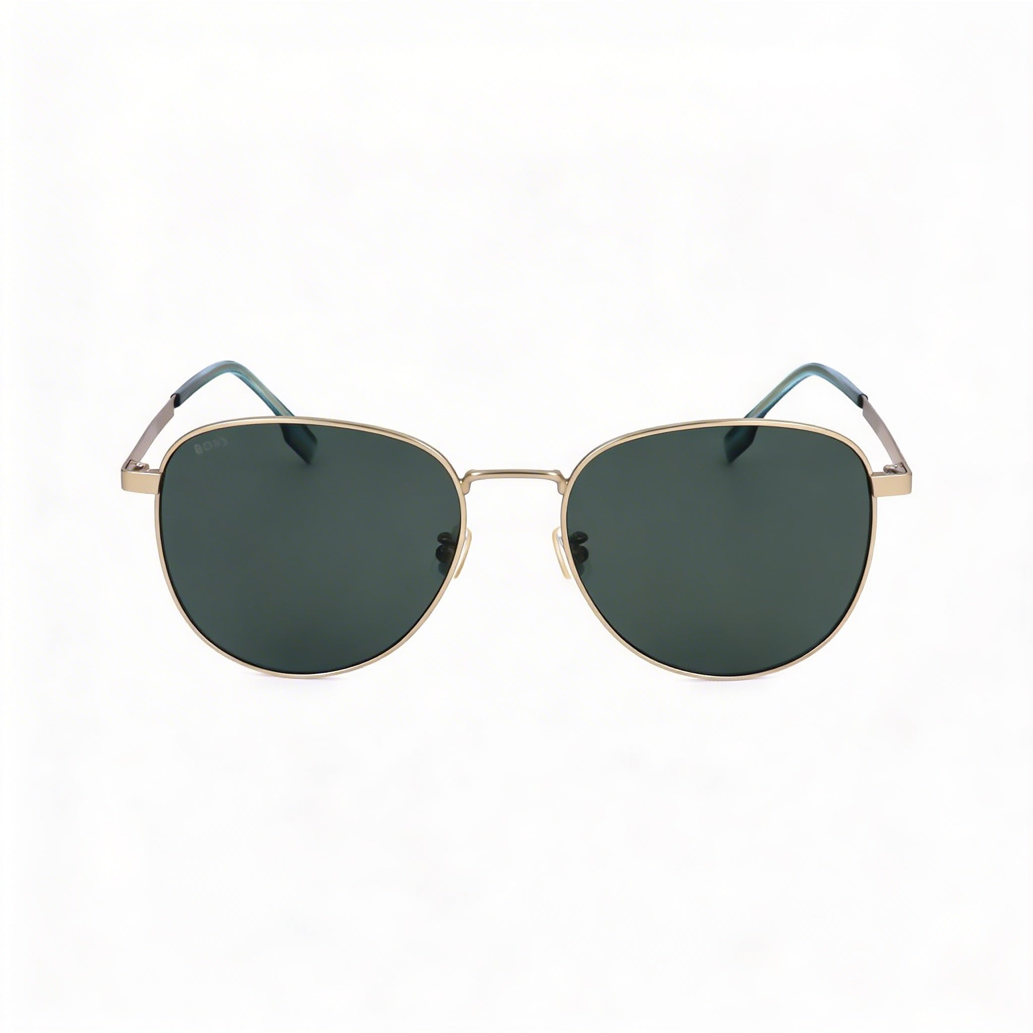 Hugo Boss Modern Women's Stainless Steel Frame Matte Gold UV Protection Sunglasses 57mm, Photo 2