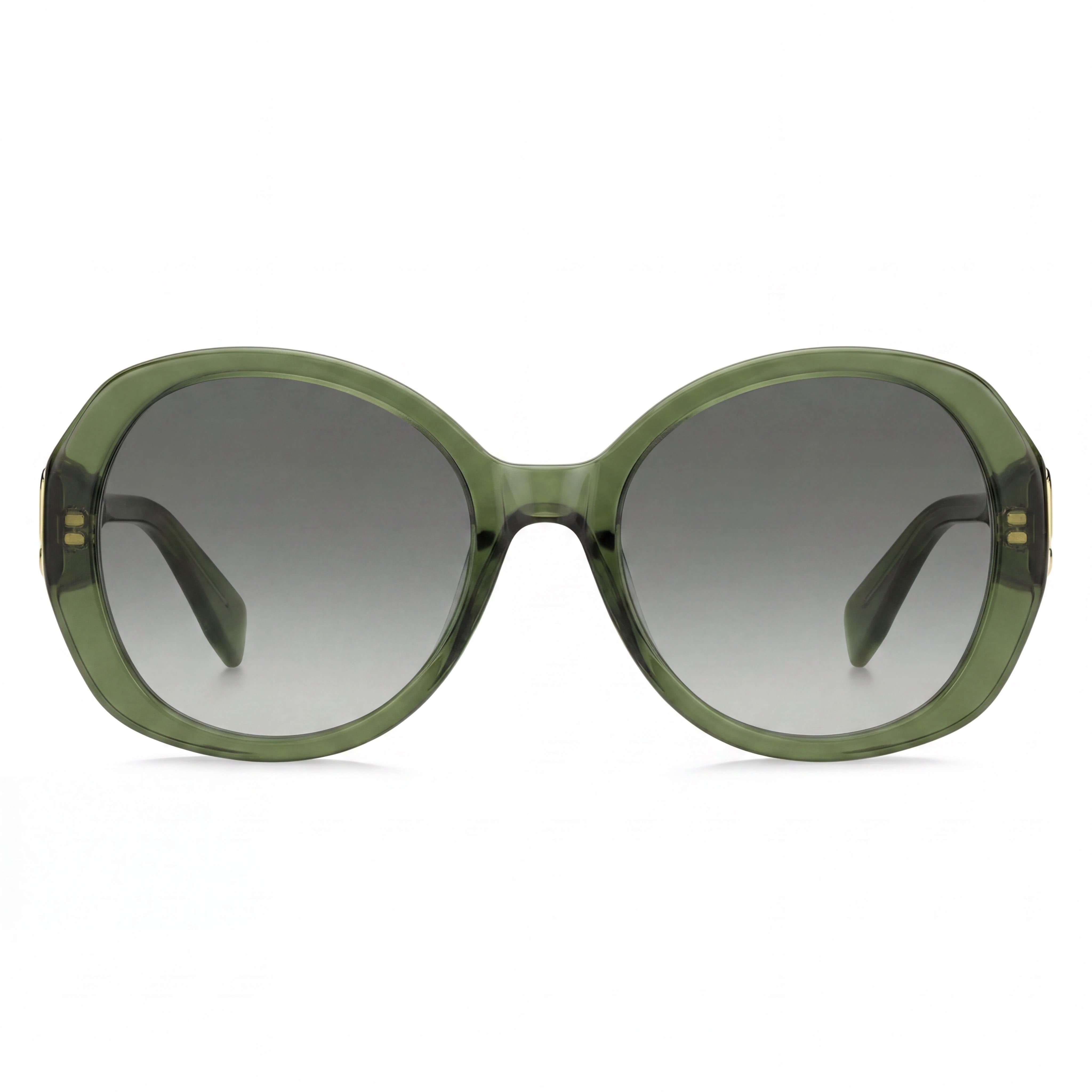 Marc Jacobs Marc 763/S Women's Green Grey Azure Acetate Frame Polycarbonate Lens Sunglasses 55-20-145, Photo 2