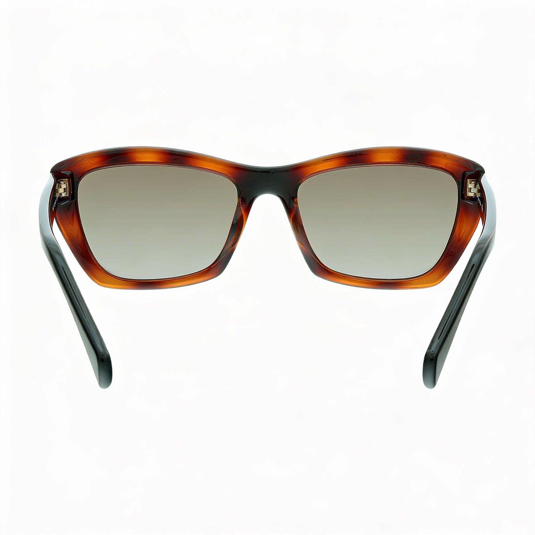 Ferragamo SF958S 214 Women's Tortoise Injected Full-Rim Brown Lens Cat Eye Sunglasses 55mm, Photo 2