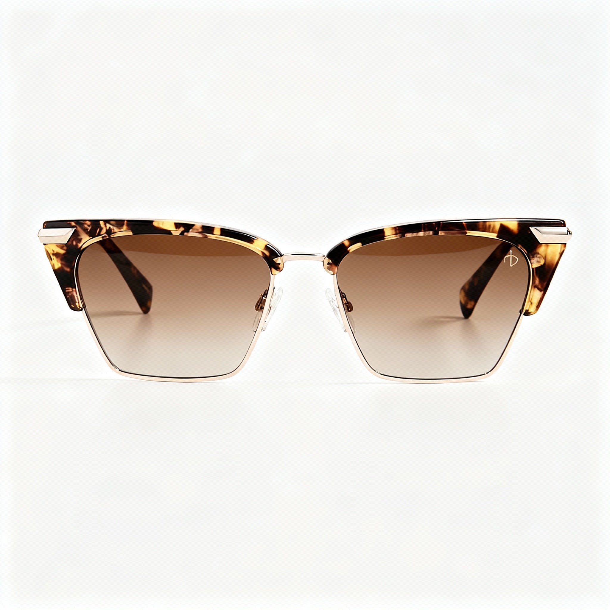 rag & bone Rnb1053/S Women’s Beige Havana Plastic Sunglasses with Brown Shaded Lenses 53-16-140