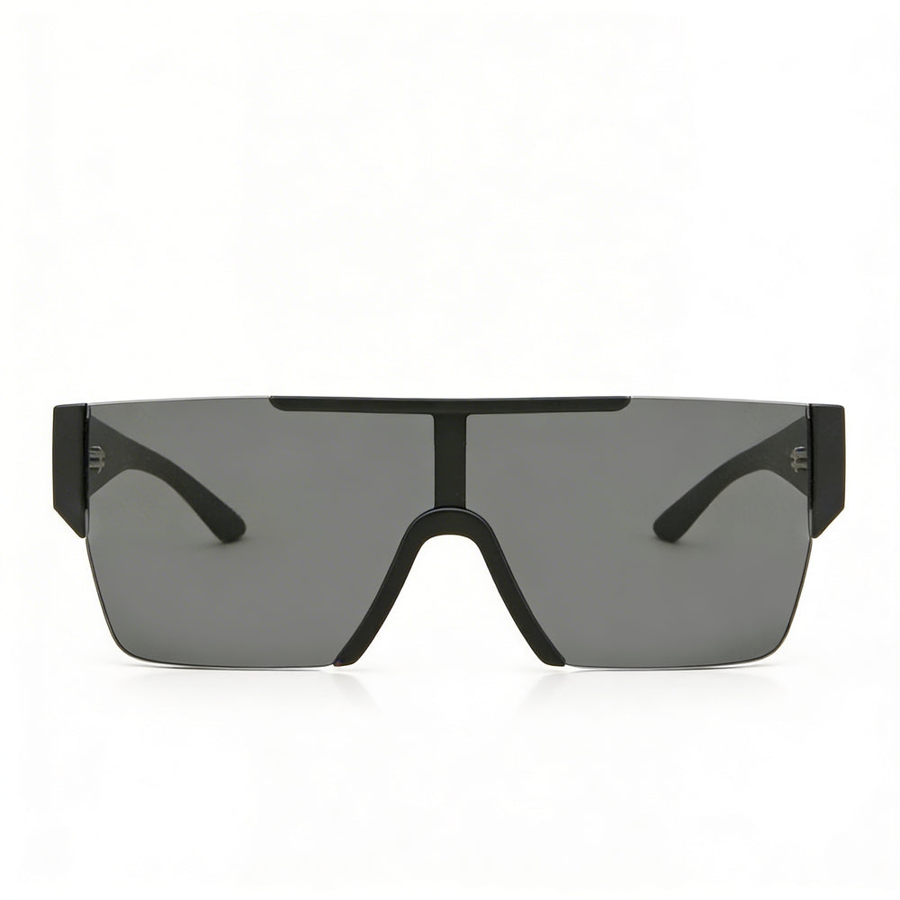 BURBERRY be 4291 Unisex Matte Black Plastic Gray Non-Polarized UV Protection Sunglasses 38mm