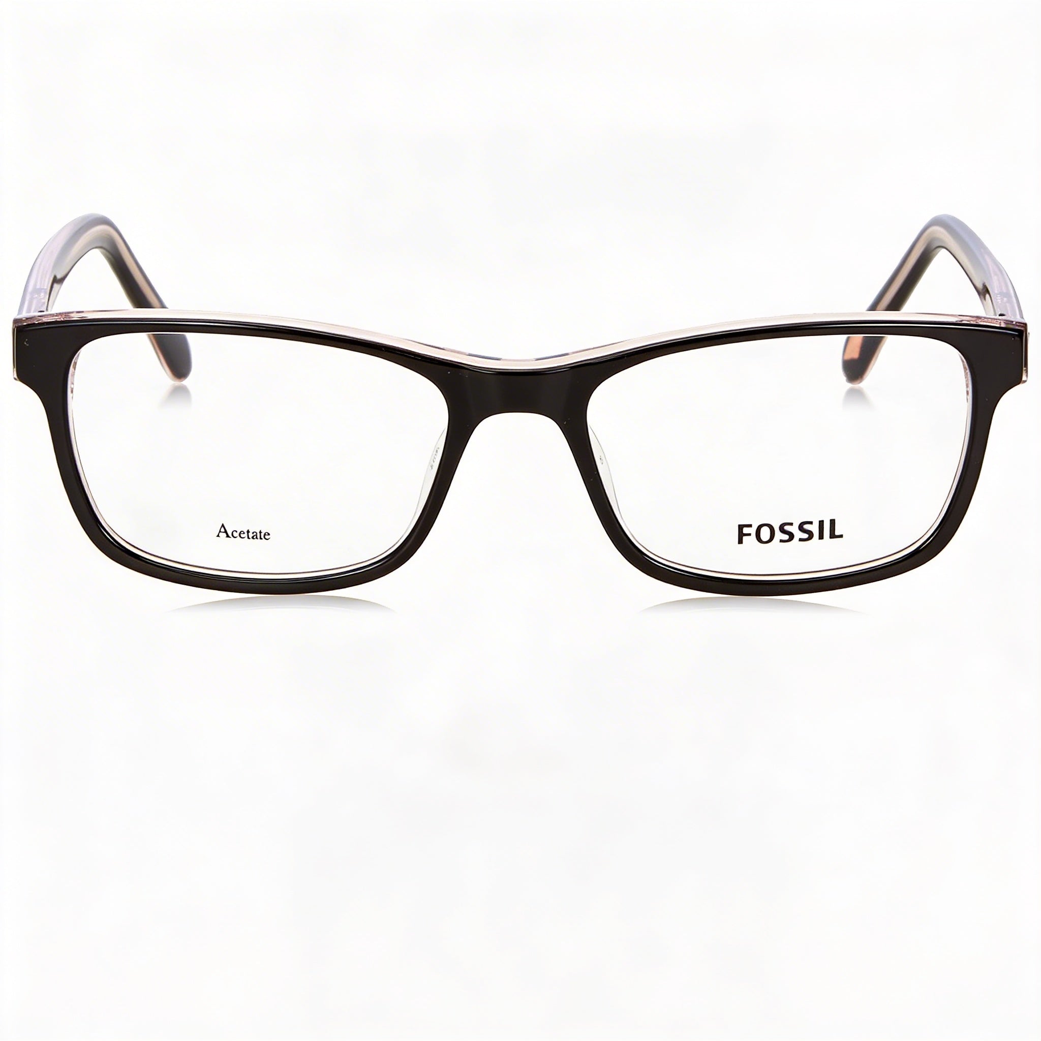 Gafas de sol Fossil Fos 7132 de acetato negro no polarizadas para mujer con lentes de policarbonato, lentes de 52 mm, puente de 16 mm, patillas de 140 mm, Photo 2
