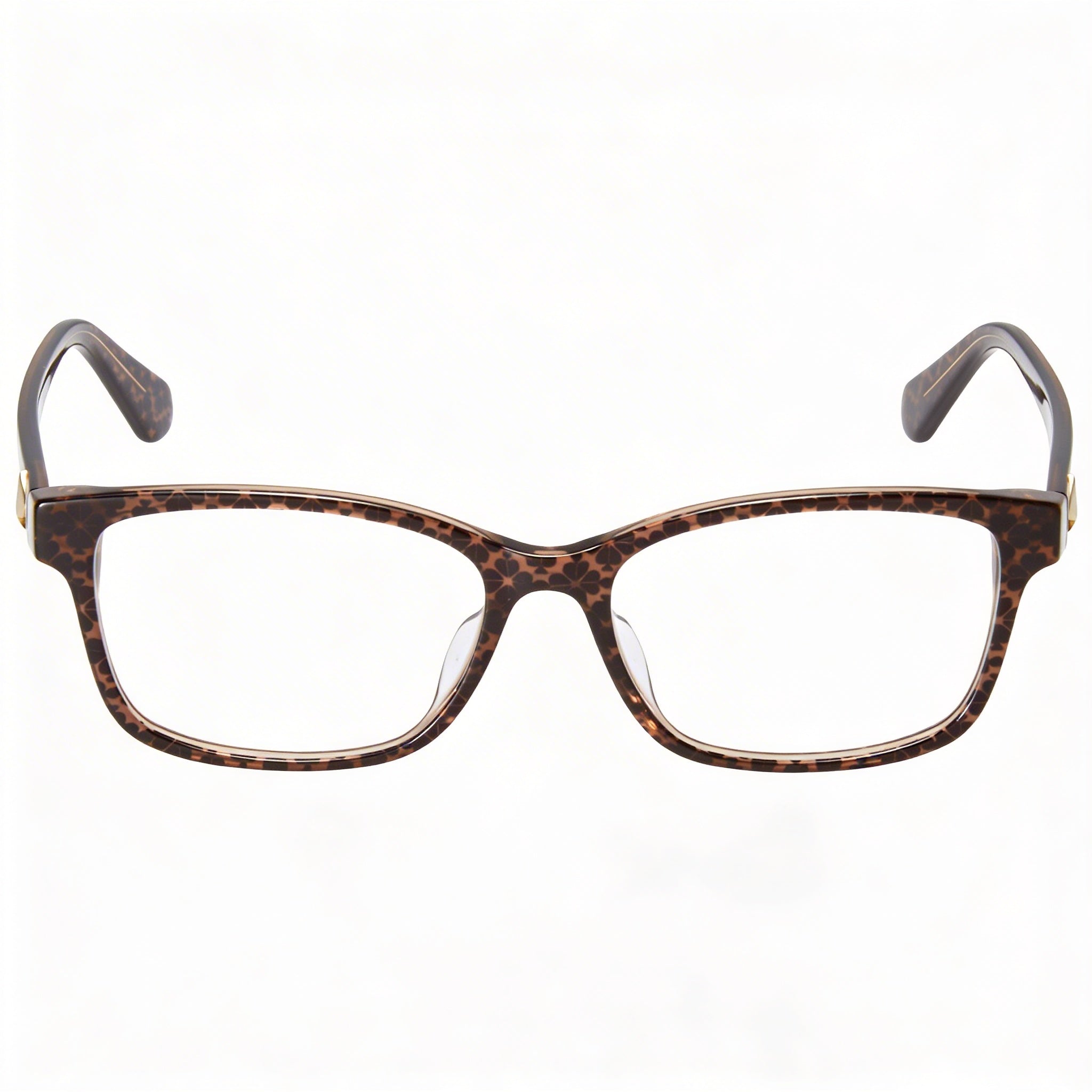 Kate Spade New York KARIANE/F Women's Brown Plastic Rectangular Eyeglasses Frame Lens 53mm Bridge 16mm Temples 145mm, Photo 2