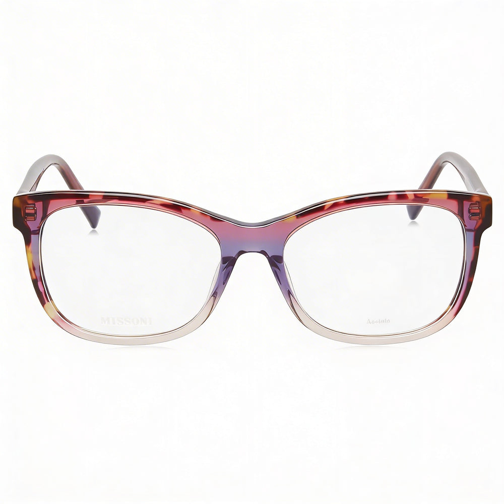 Gafas Missoni Mis 0090 para mujer con montura de acetato negro havana, lentes de policarbonato, 54 mm de ancho de lente