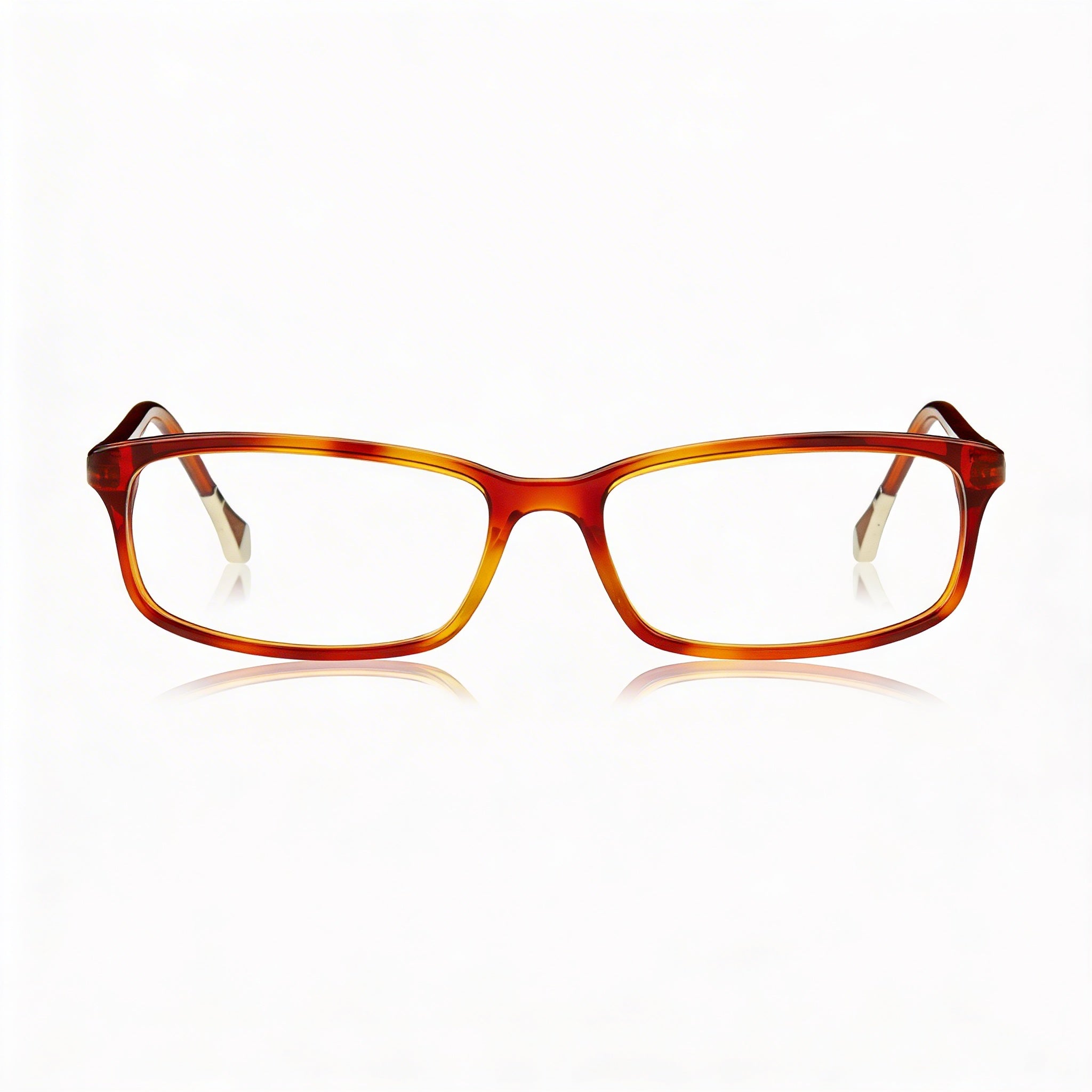 Gafas de vista Ermenegildo Zegna VZ3538 0711 para hombre con montura de plástico carey y lentes transparentes de 56 mm, Photo 2