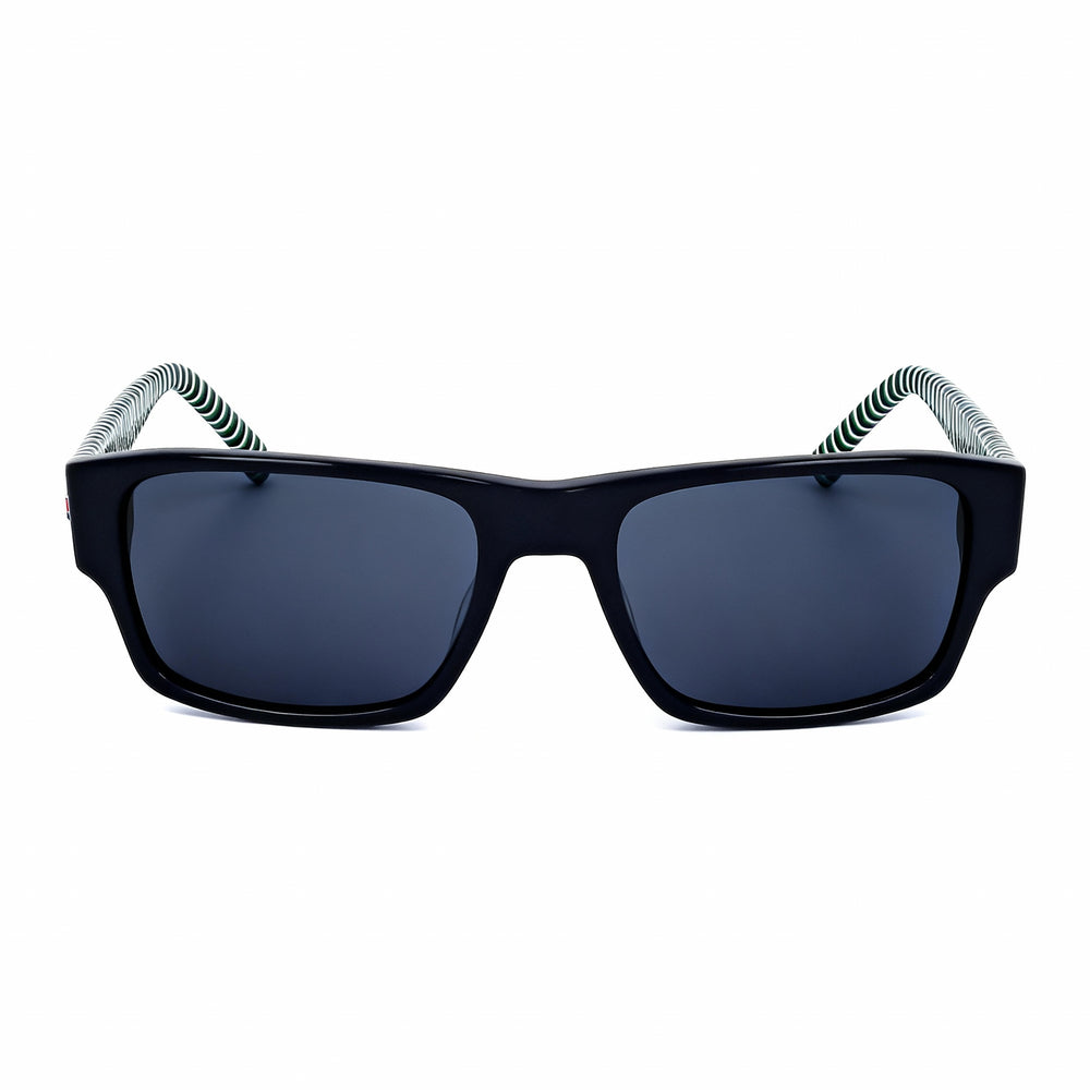 Gafas de sol Tommy Hilfiger Modern Preppy para hombre, montura de acetato azul, policarbonato no polarizado, 56-19-140