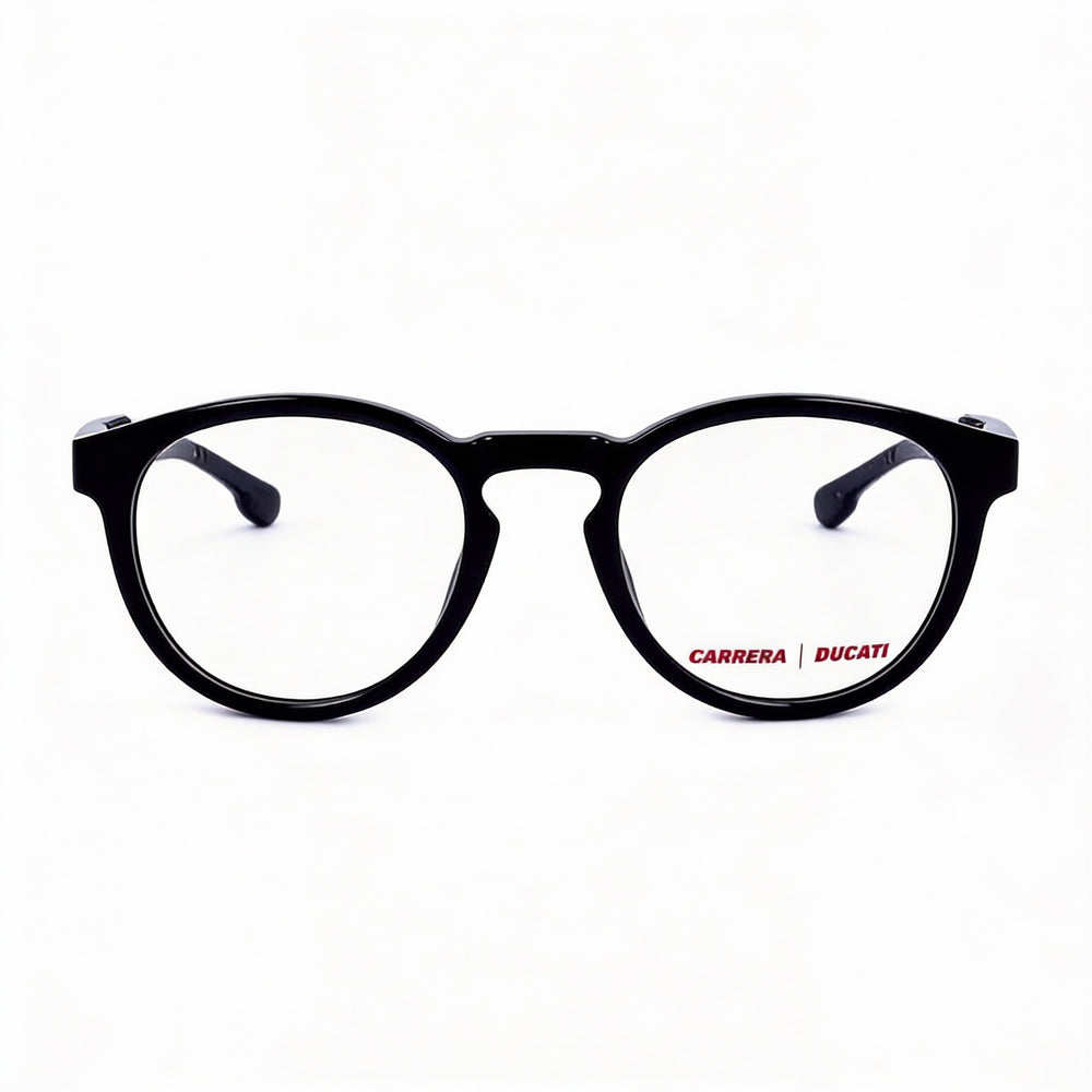 Gafas de sol Carrera Modern Collection unisex con montura multicolor, lentes de policarbonato negro, tamaño 50 mm