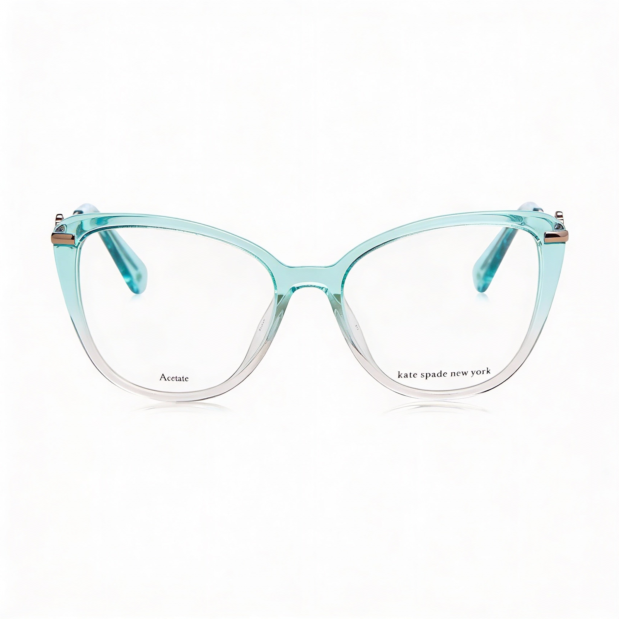 Gafas de sol FLAVIA de Kate Spade New York para mujer, de acetato, con lentes verde-rosa, ancho de lente de 51 mm, ancho de puente de 16 mm y longitud de patilla de 140 mm., Photo 2