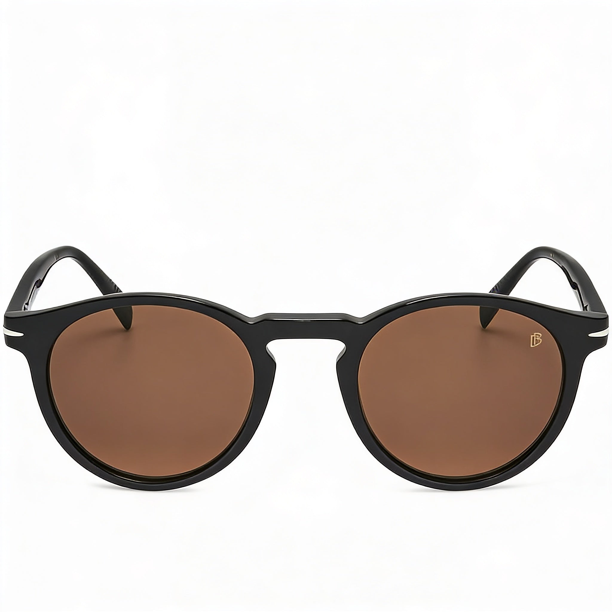 David Beckham DB 1036/S Unisex Black Plastic Frame 100% UV Protection Non-Polarized Sunglasses 49mm, Photo 2