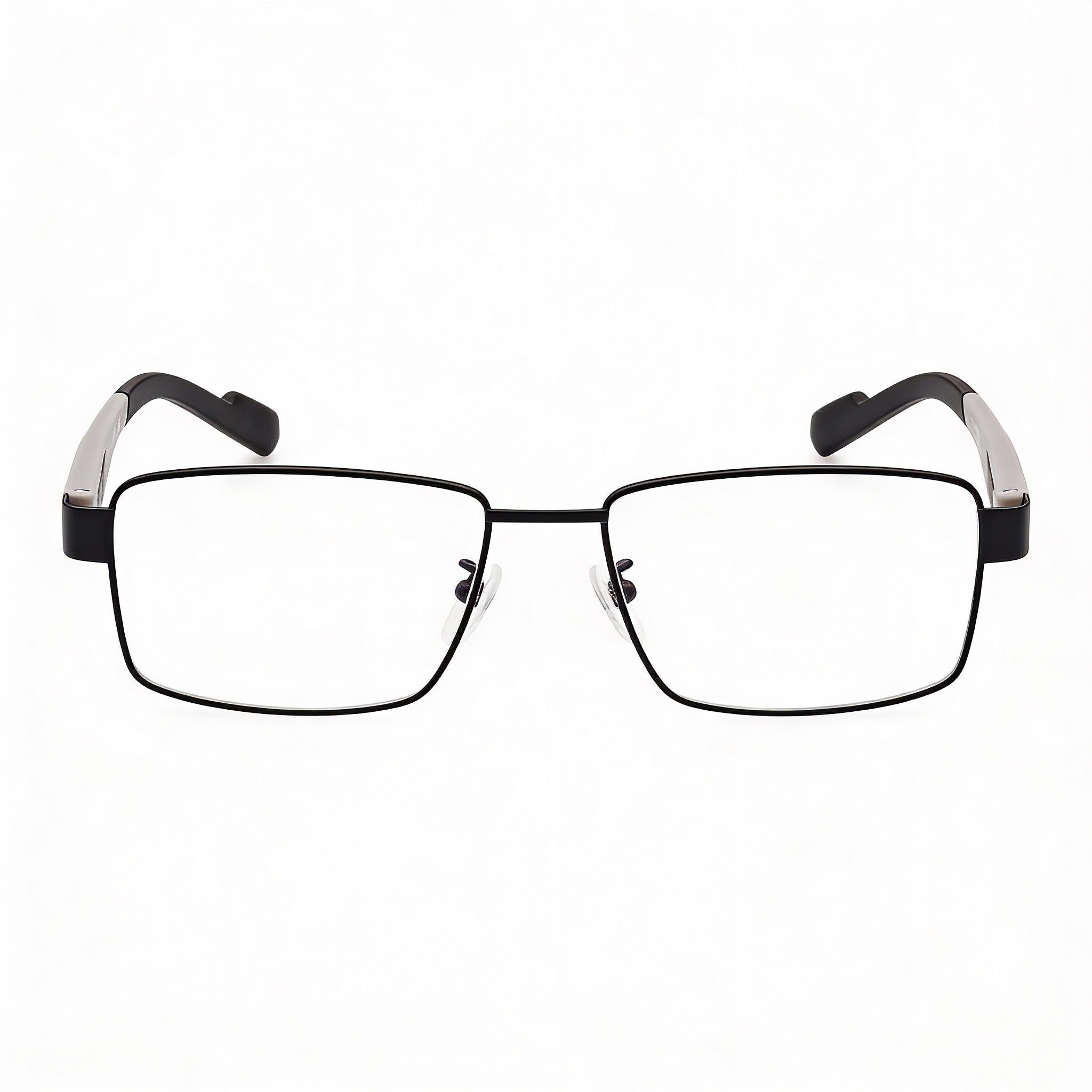 Gafas adidas para hombre, estilo casual, con montura metálica negra y lentes de policarbonato transparente, talla 54-16-145, Photo 2