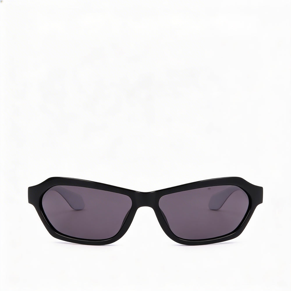 Adidas Originals Modern Unisex Acetate Sunglasses Shiny Black Grey 58mm Lens UV Protection