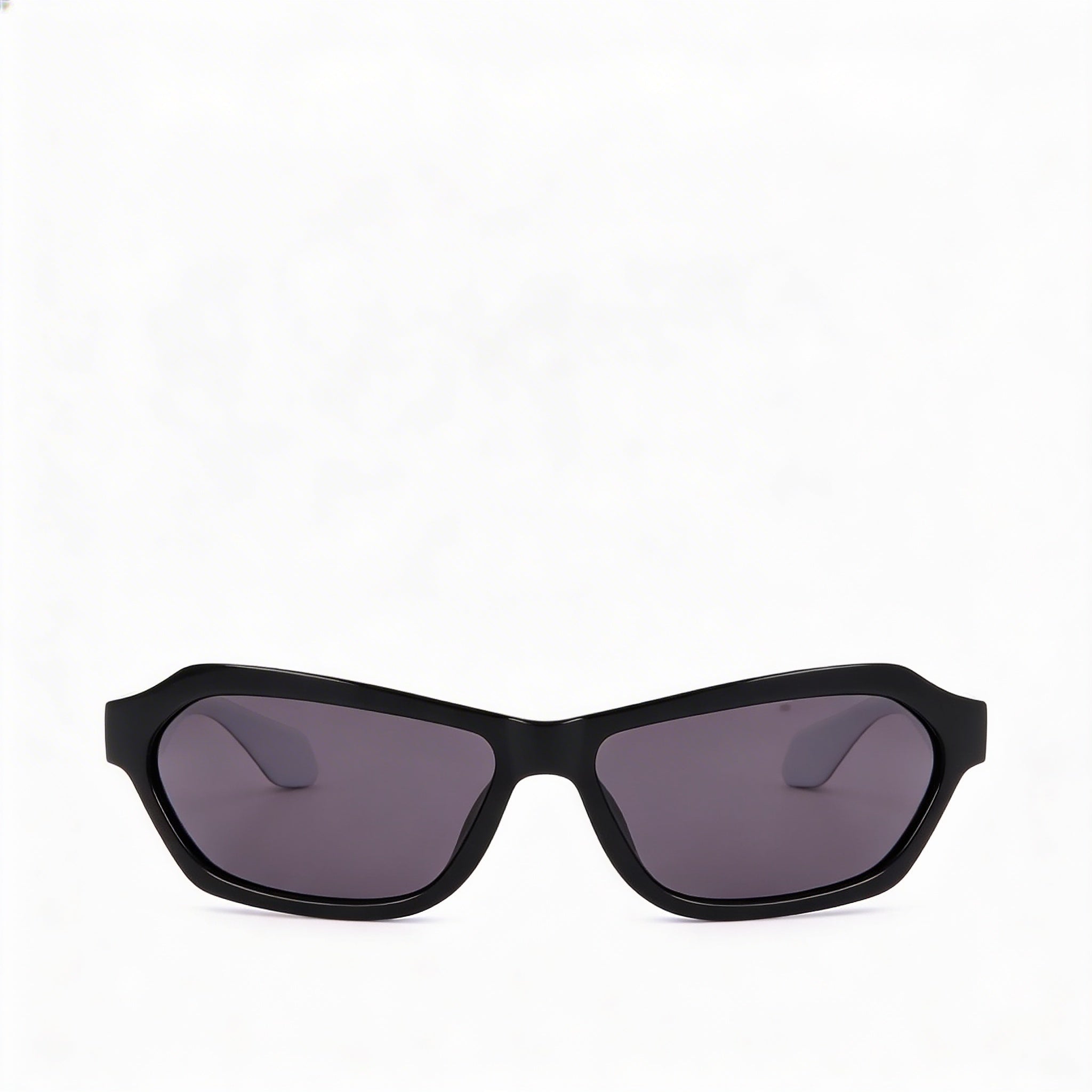 Gafas de sol Adidas Originals Modern Unisex de acetato, color negro brillante y gris, lentes de 58 mm con protección UV, Photo 2