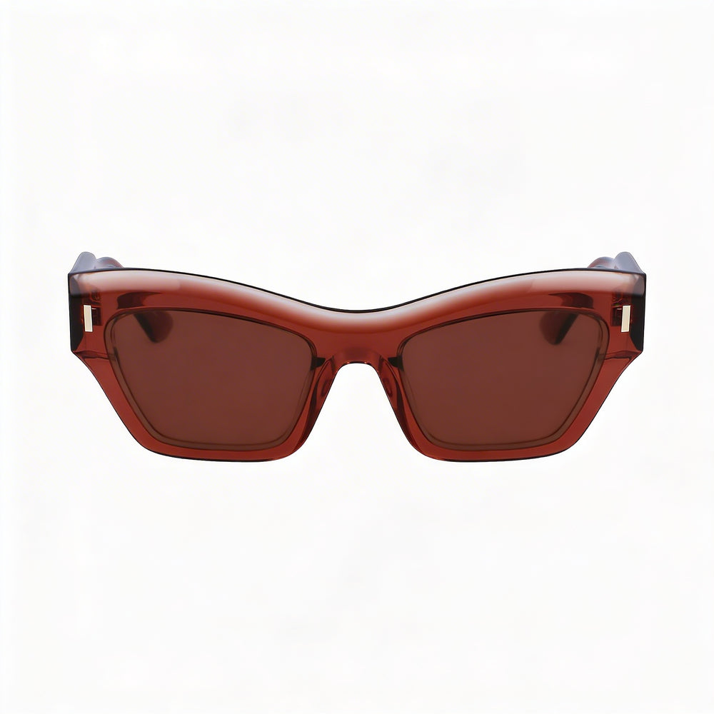 Calvin Klein Ck23503s Unisex Eyewear with Rose Plastic Frame and Rose Polycarbonate Lenses, 54mm Lens Width, 20mm Bridge