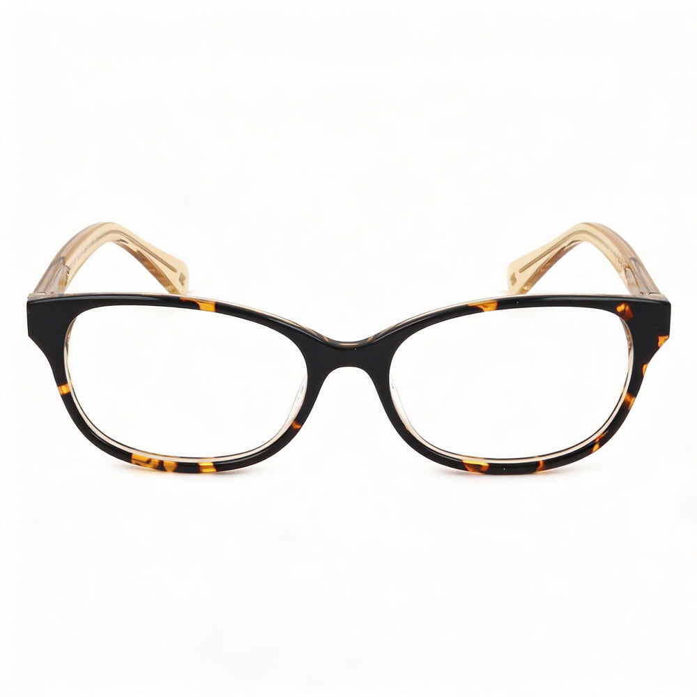 kate spade new york Gafas modernas para mujer Acetato Habana Oscuro Marco completo Rectangular 50mm