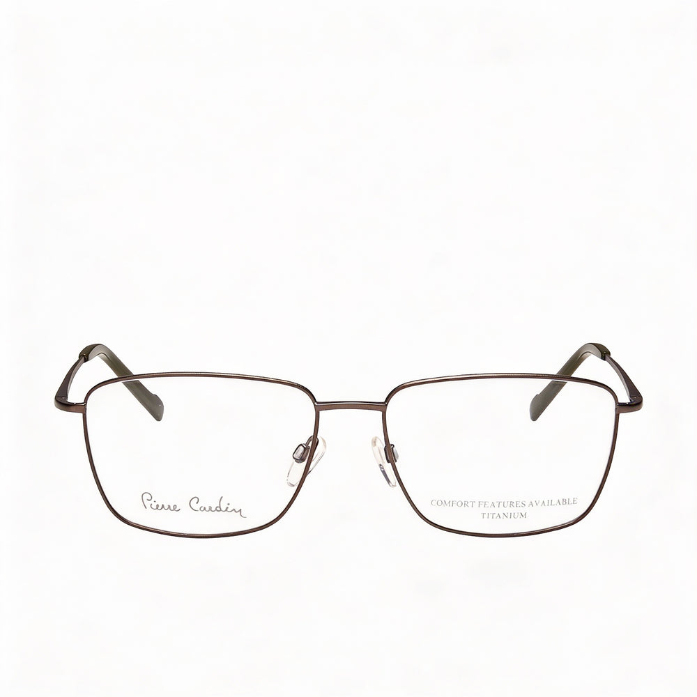 Gafas de sol unisex Pierre Cardin PC 6868 de titanio, color oscuro Ruth, 58 mm