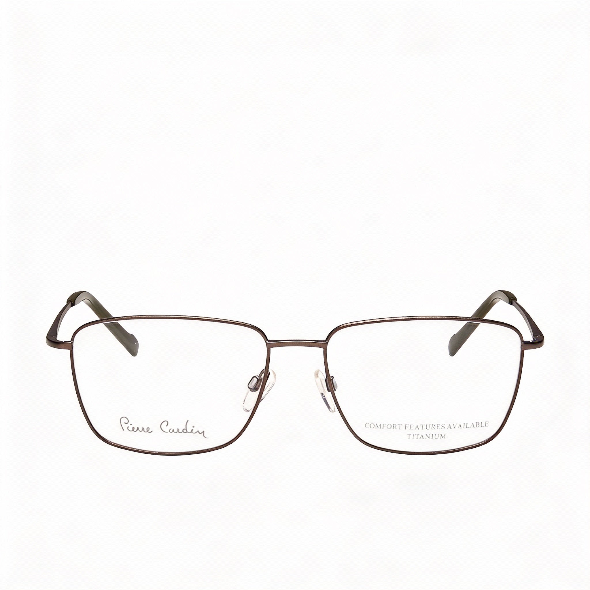 Pierre Cardin P.C. 6868 Unisex Titanium Eyeglasses Dark Ruth 58mm, Photo 2