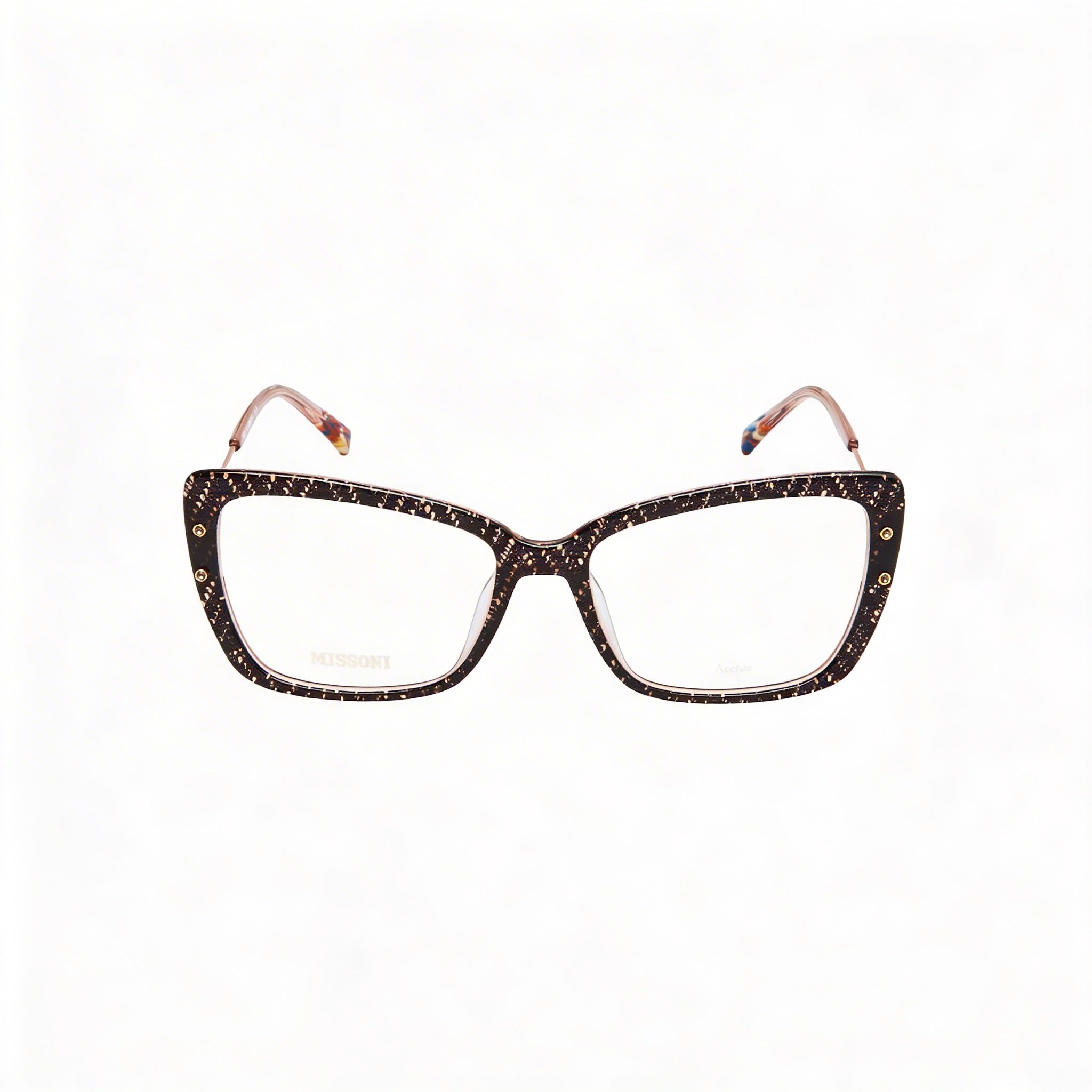 Missoni Casual Women's Sunglasses with Black Nude Polyamide Frame and Polycarbonate Lenses 54mm, Photo 1