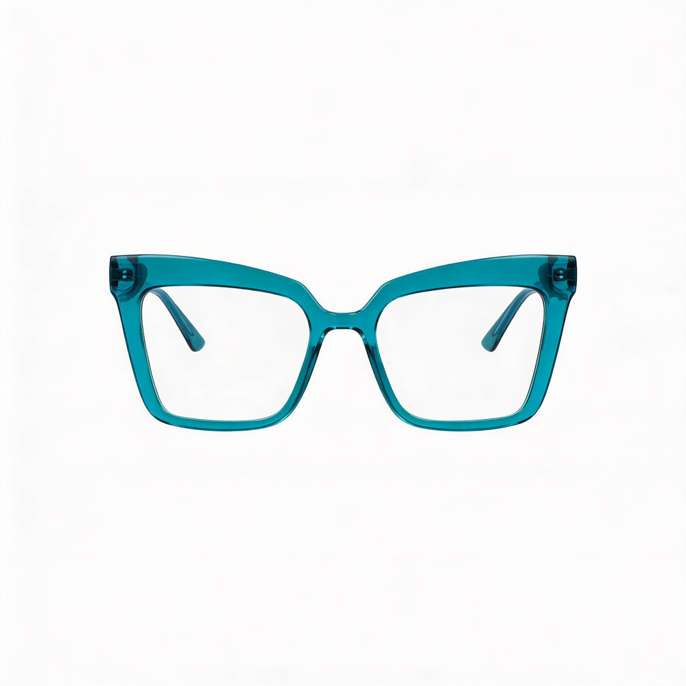 Gafas de sol modernas para mujer KARL LAGERFELD con montura inyectada en color petróleo y lentes a juego en color petróleo de 51 mm