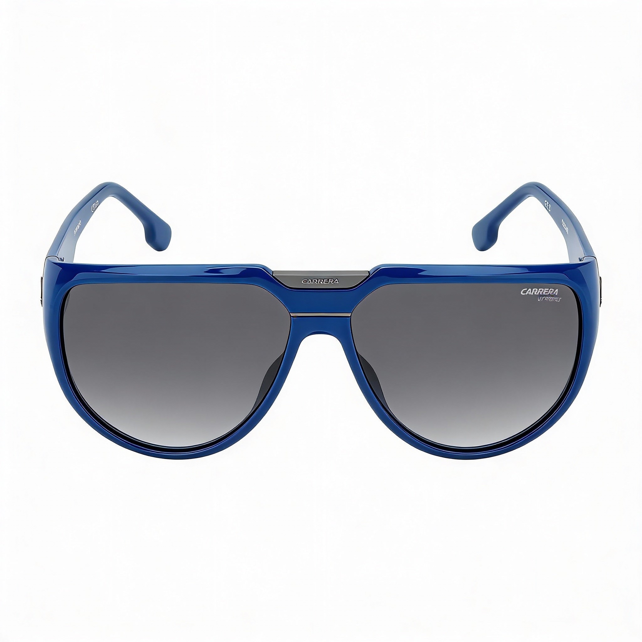 Carrera Contemporary Unisex Blue Grey Shaded Injection Propionate UV Protection Non-Polarized Sunglasses 62mm, Photo 2