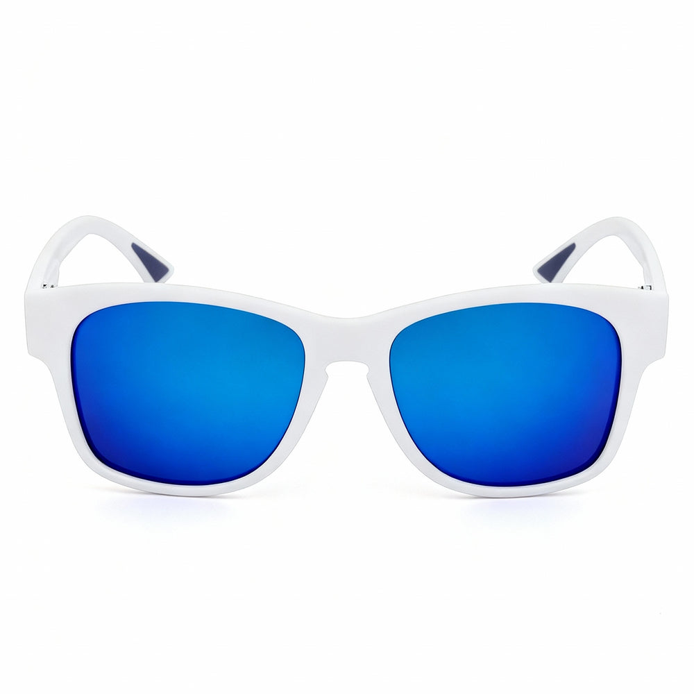 SMITH Classic Men's Grey Polyamide Frame Non-Polarized Anti-Reflective UV Protection Blue Lens Sunglasses 54mm