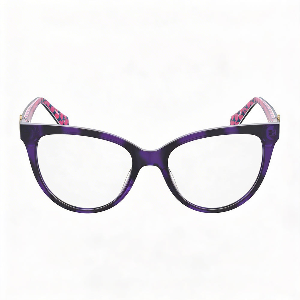 Gafas de sol unisex Love Moschino MOL609 violeta Habana sin polarizar, lente de 52 mm