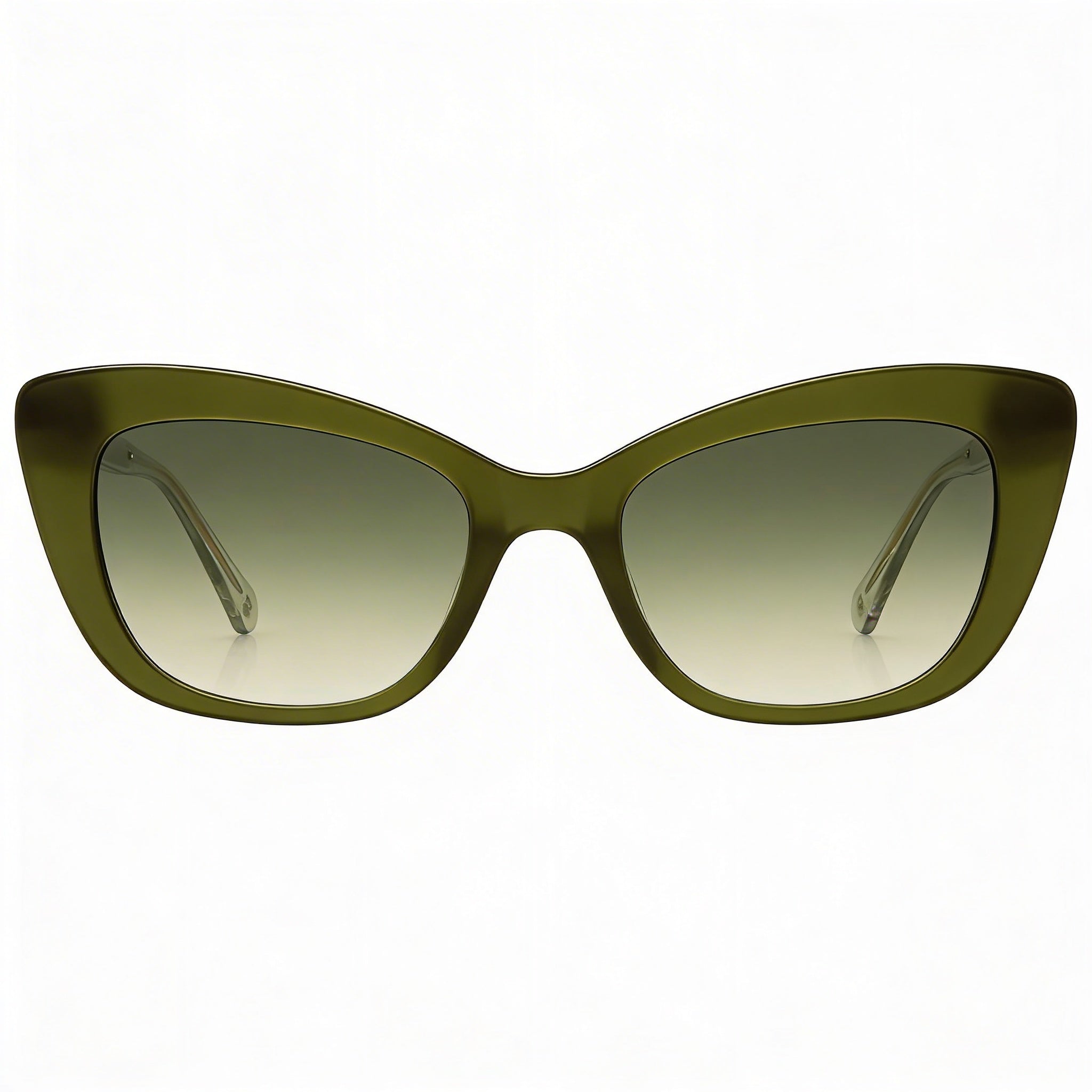 kate spade new york Contemporary Women's Sunglasses with Green Acetate Frame and UV Protected Lenses 54mm, Photo 2