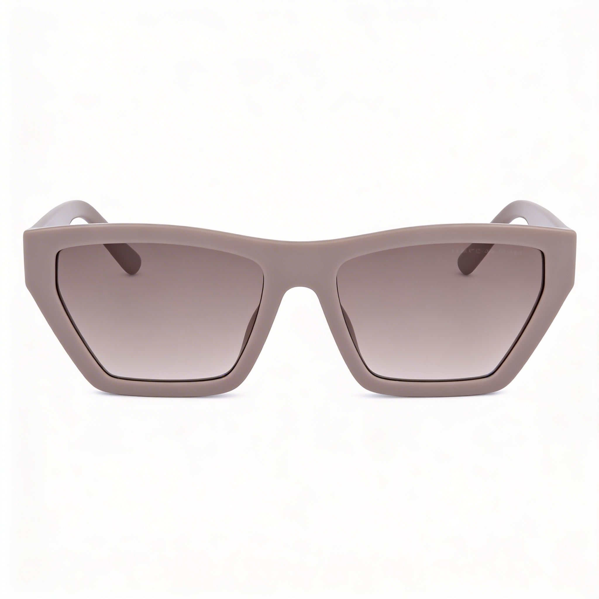 Gafas de sol Marc Jacobs para mujer, estilo ojo de gato, de plástico beige con lentes UV degradadas marrones de 55 mm, Photo 2