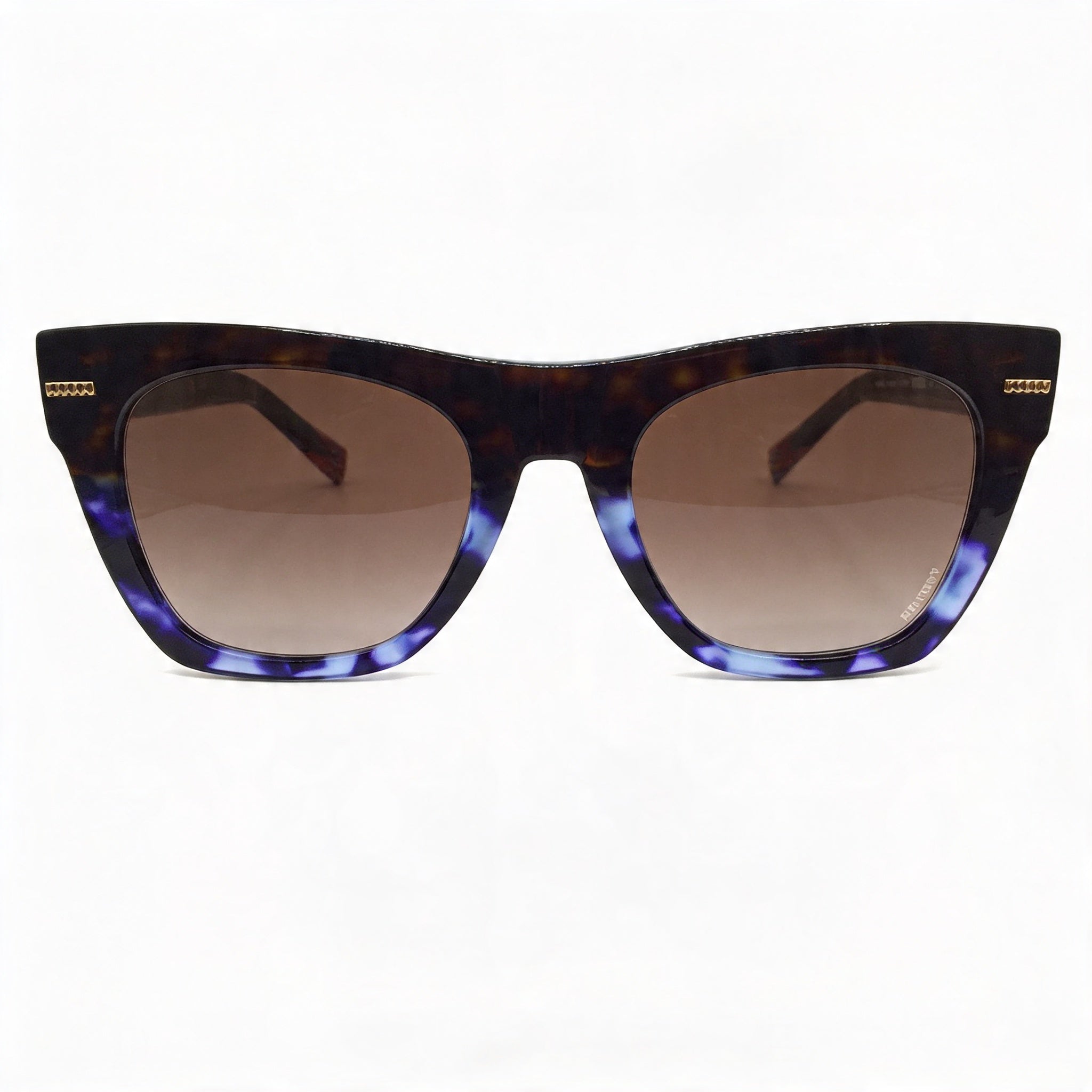 M Missoni Casual Women's Acetate Frame Sunglasses with Havana Shaded Brown Gradient Lenses, UV Protection, 51mm, Photo 2