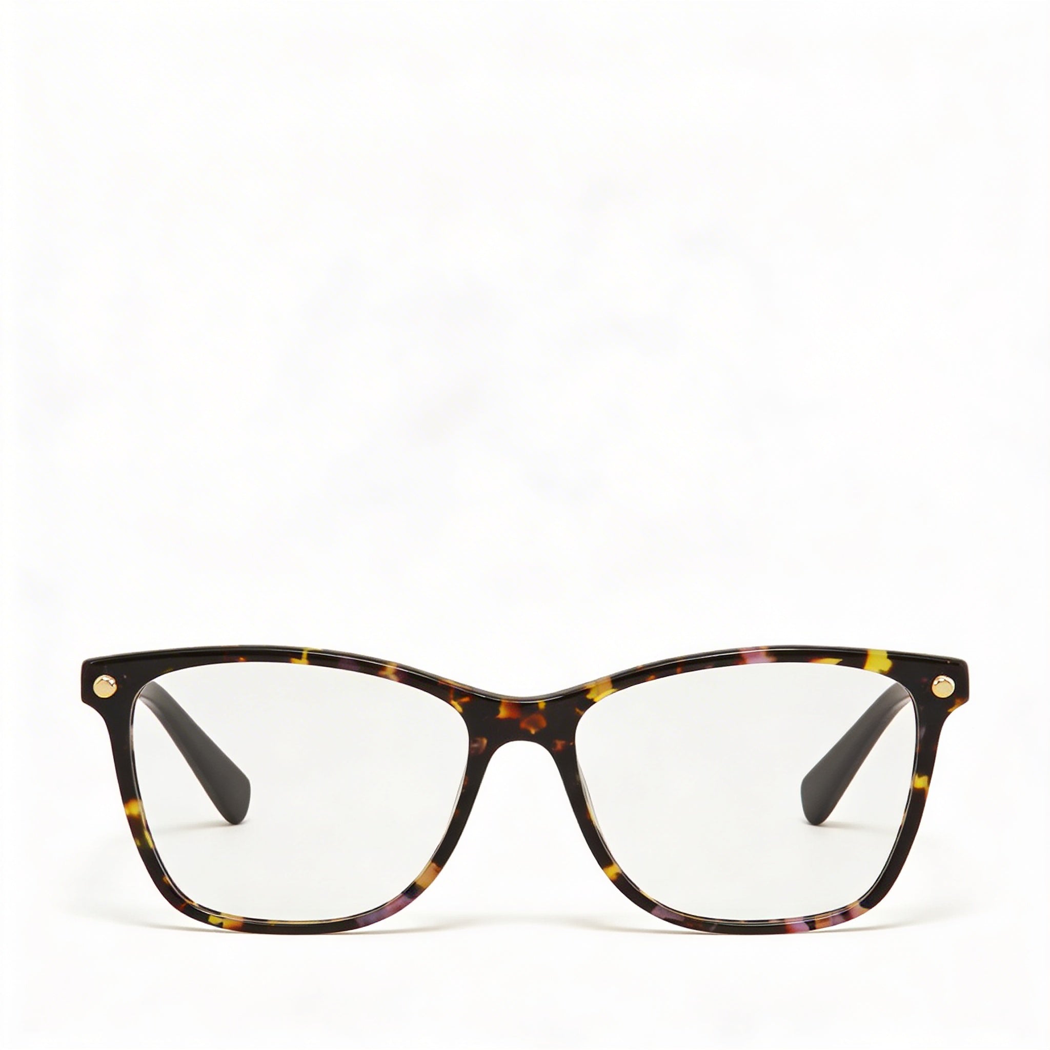 Longchamp Modern Unisex Purple Havana Plastic Full Rim Marble Purple Lens Cat Eye Eyeglasses 54mm, Photo 2