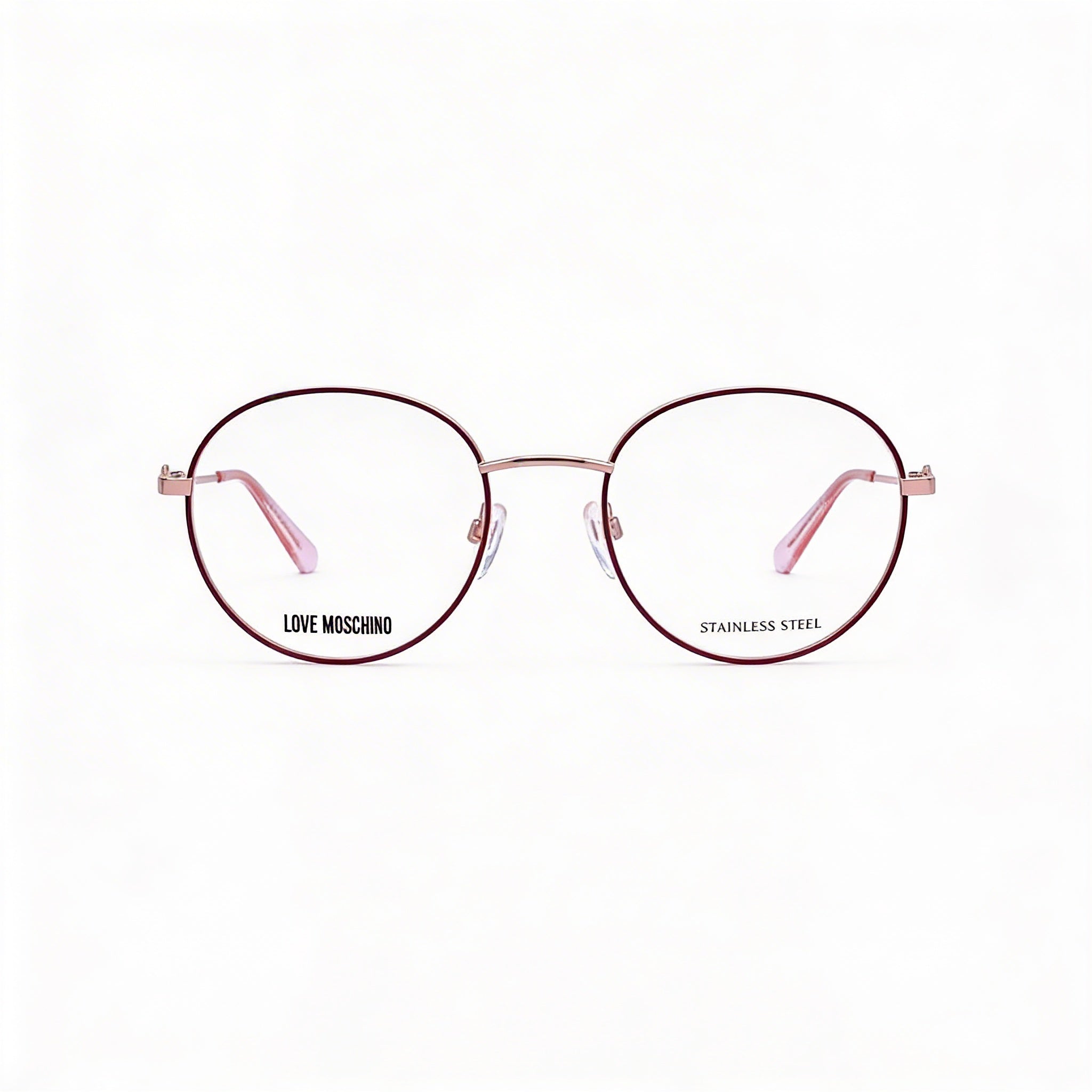 Gafas de sol Love Moschino para mujer, estilo casual, con montura de acero de aleación y lentes sin policarbonato, talla 52-20-140, Photo 2