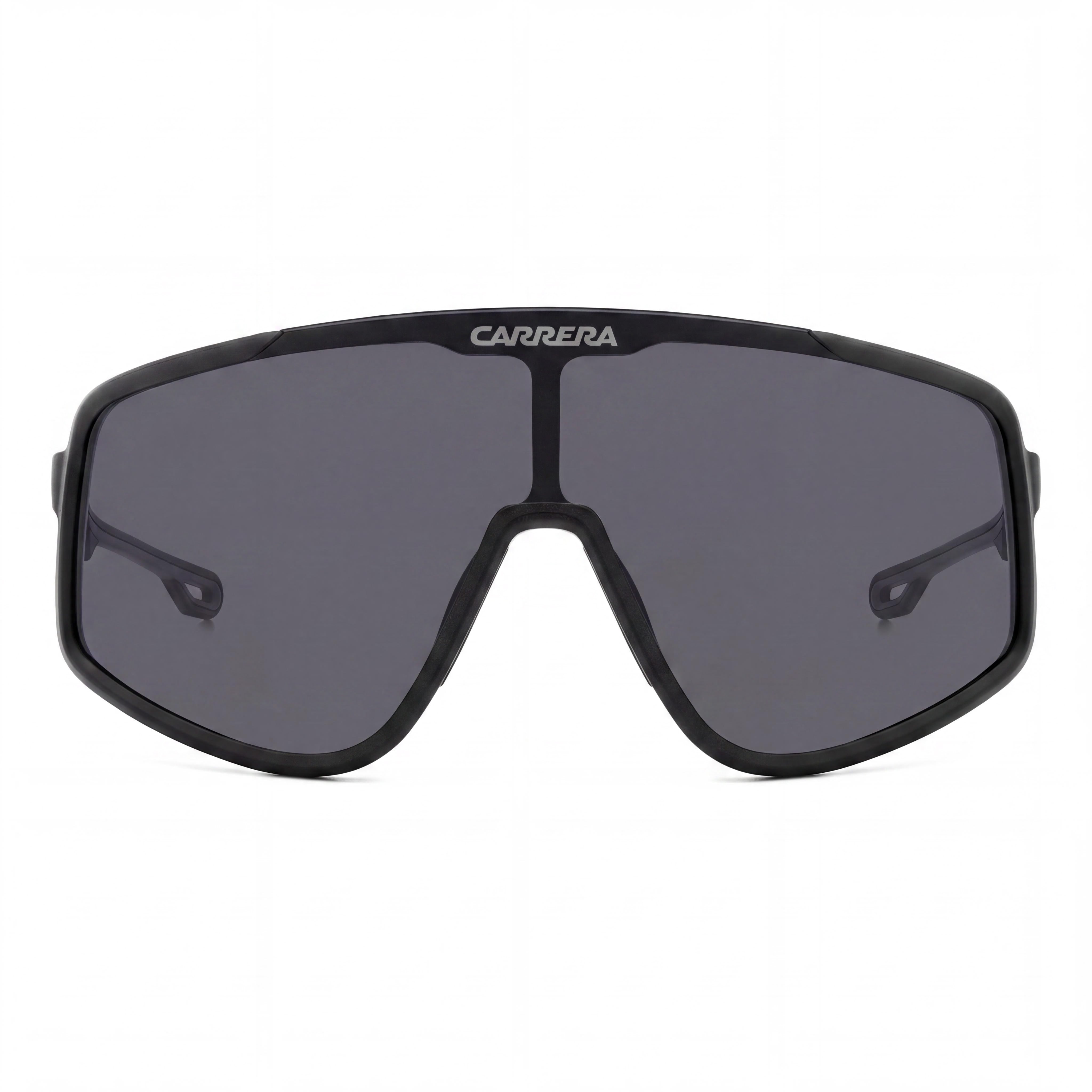 Carrera Casual Women's Matte Black Eco Polyamide Frame & Lens Sunglasses with UV Protection, Non-Polarized 99mm, Photo 2