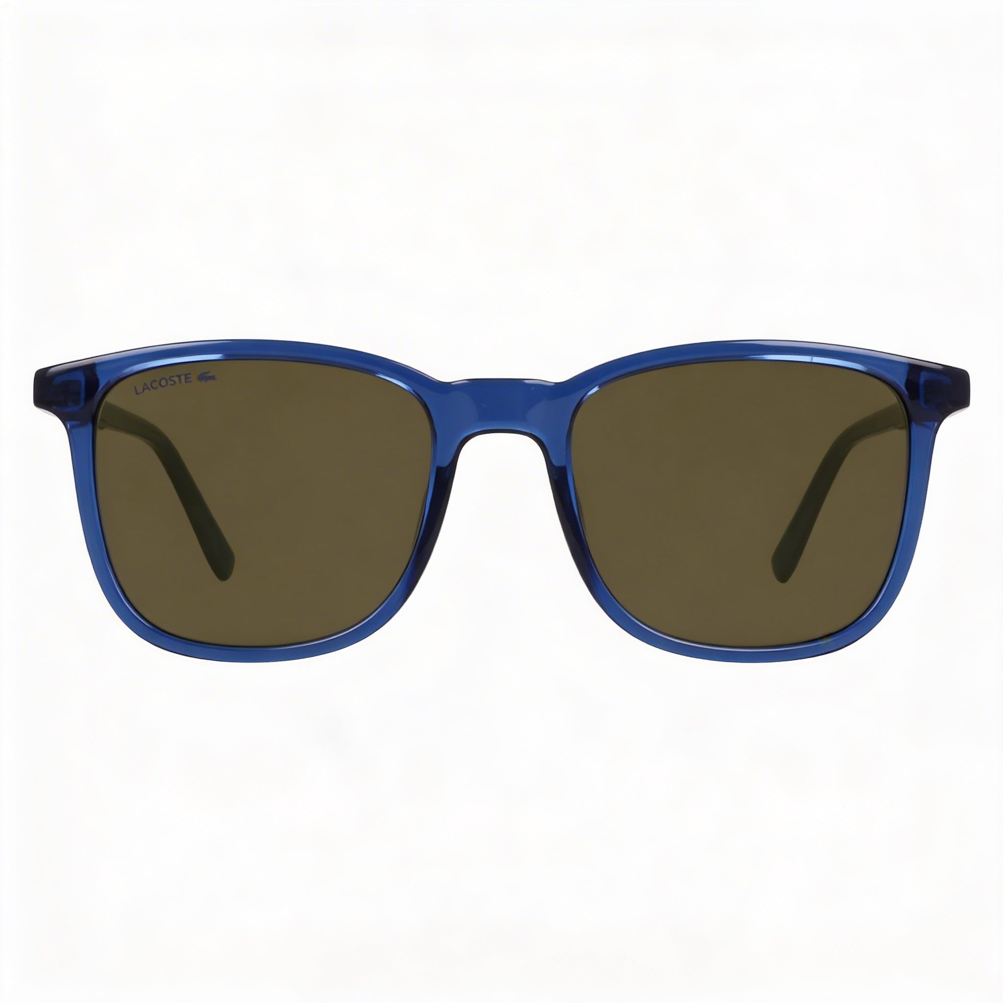 Lacoste Casual Unisex Transparent Blue Injected UV Protection Non-Polarized Sunglasses 53mm, Photo 2
