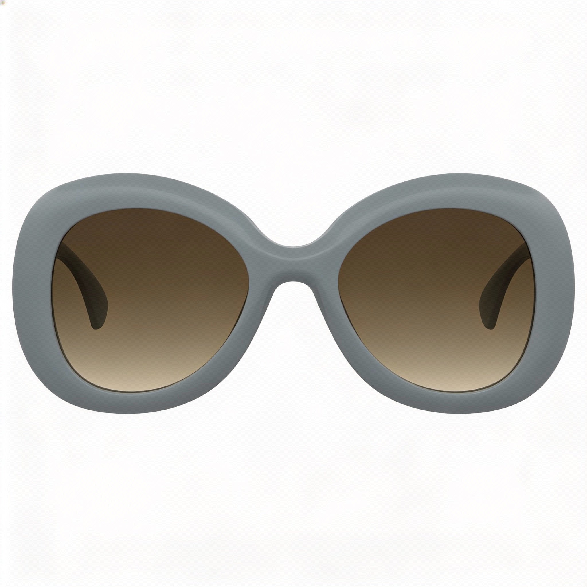 Gafas de sol Moschino Casual para mujer con montura azul y lentes marrones con degradado, INYECCIÓN DE CELULOSA 54-22-140, Photo 2