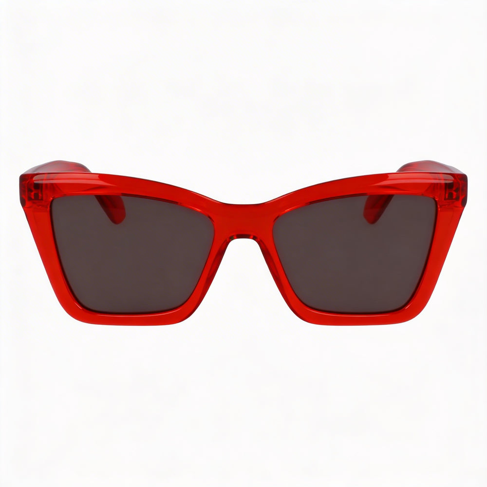 Gafas de acetato rojo transparente Ferragamo Sf2039se para mujer 53-17-145
