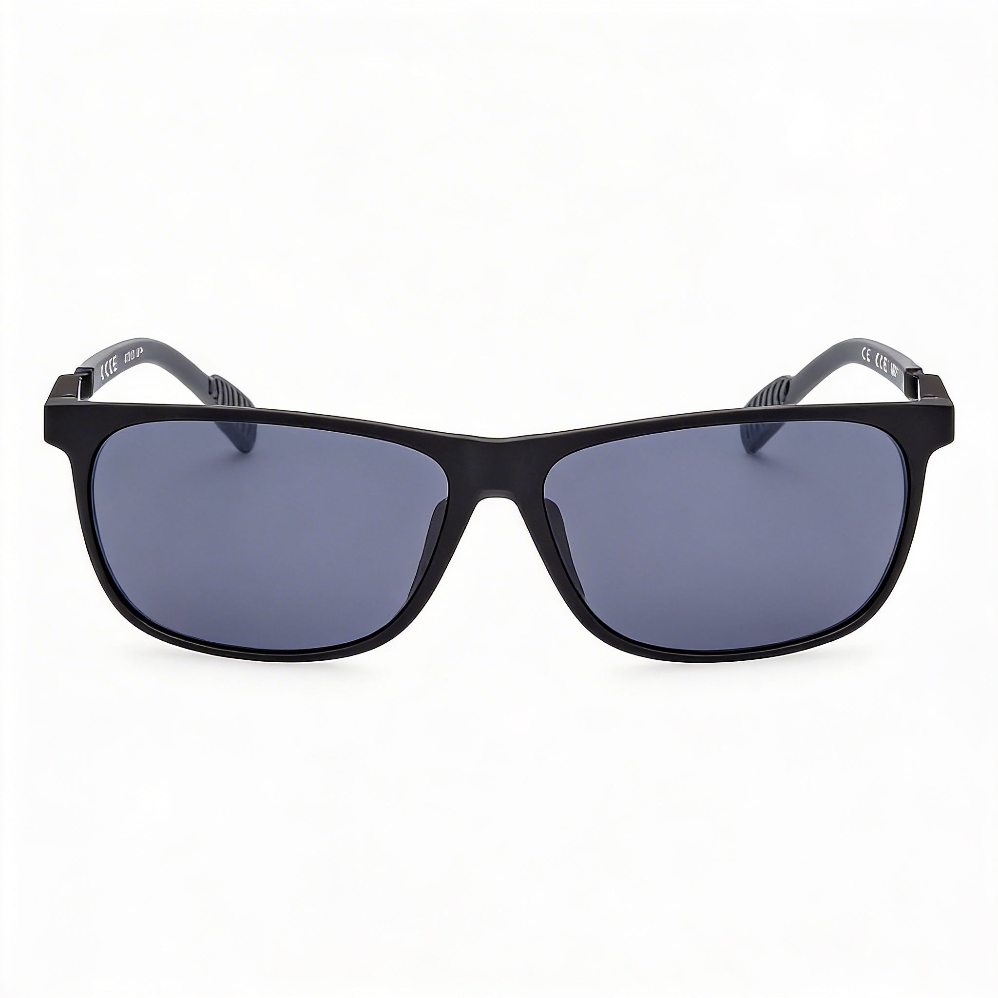 Adidas Sp0061 Men’s Sunglasses Matte Black Smoke Grey Acetate Frame Smoke Lens UV Protection 62-14-130, Photo 2