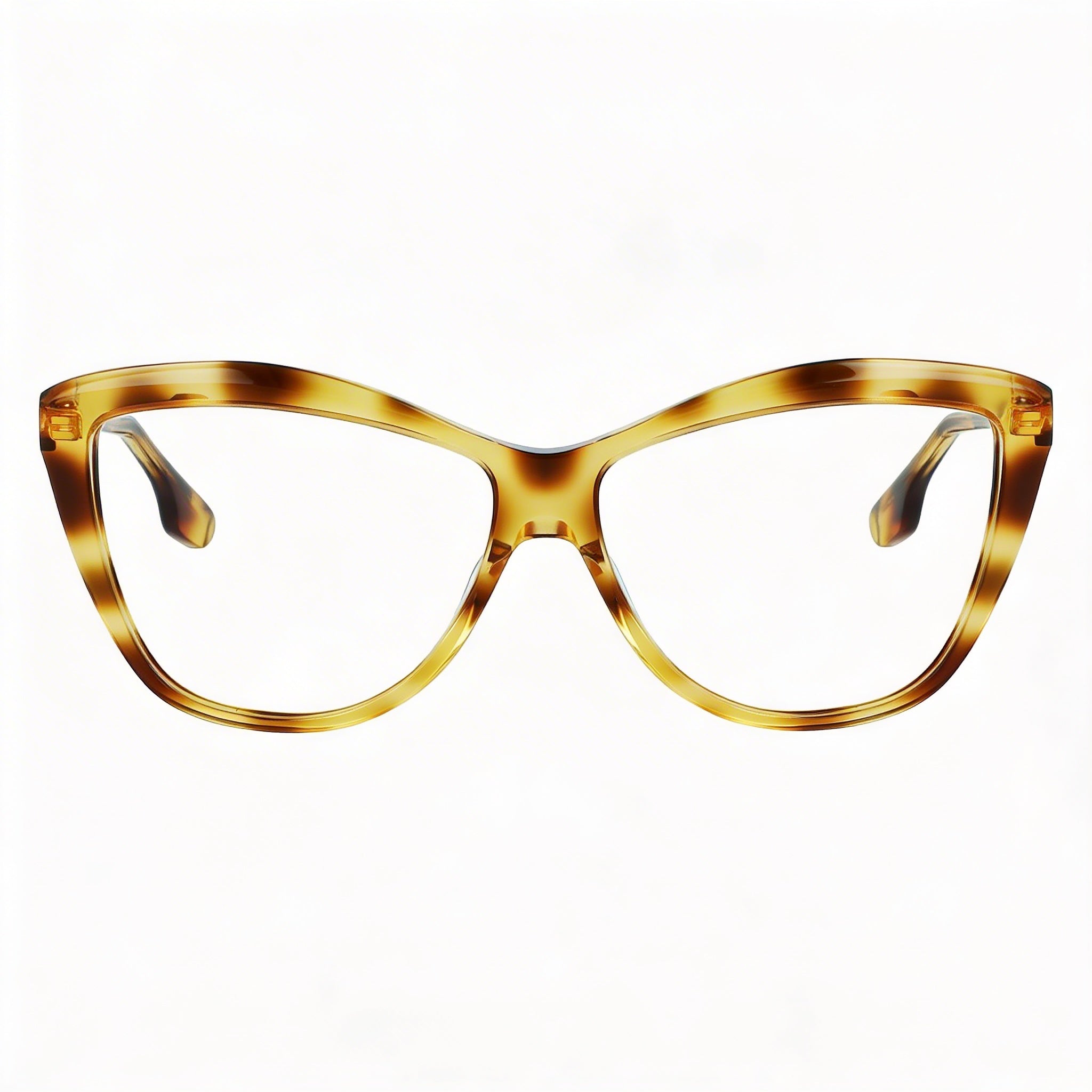 Gafas de sol Victoria Beckham de estilo moderno para hombre: montura de acetato en color Havana rubio con lentes de policarbonato, tamaño 57 mm, Photo 2
