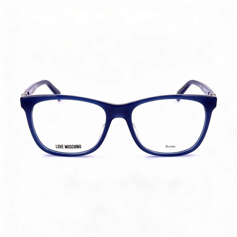 Gafas Moschino para mujer, con montura de plástico de acetato multicolor, talla 52 mm