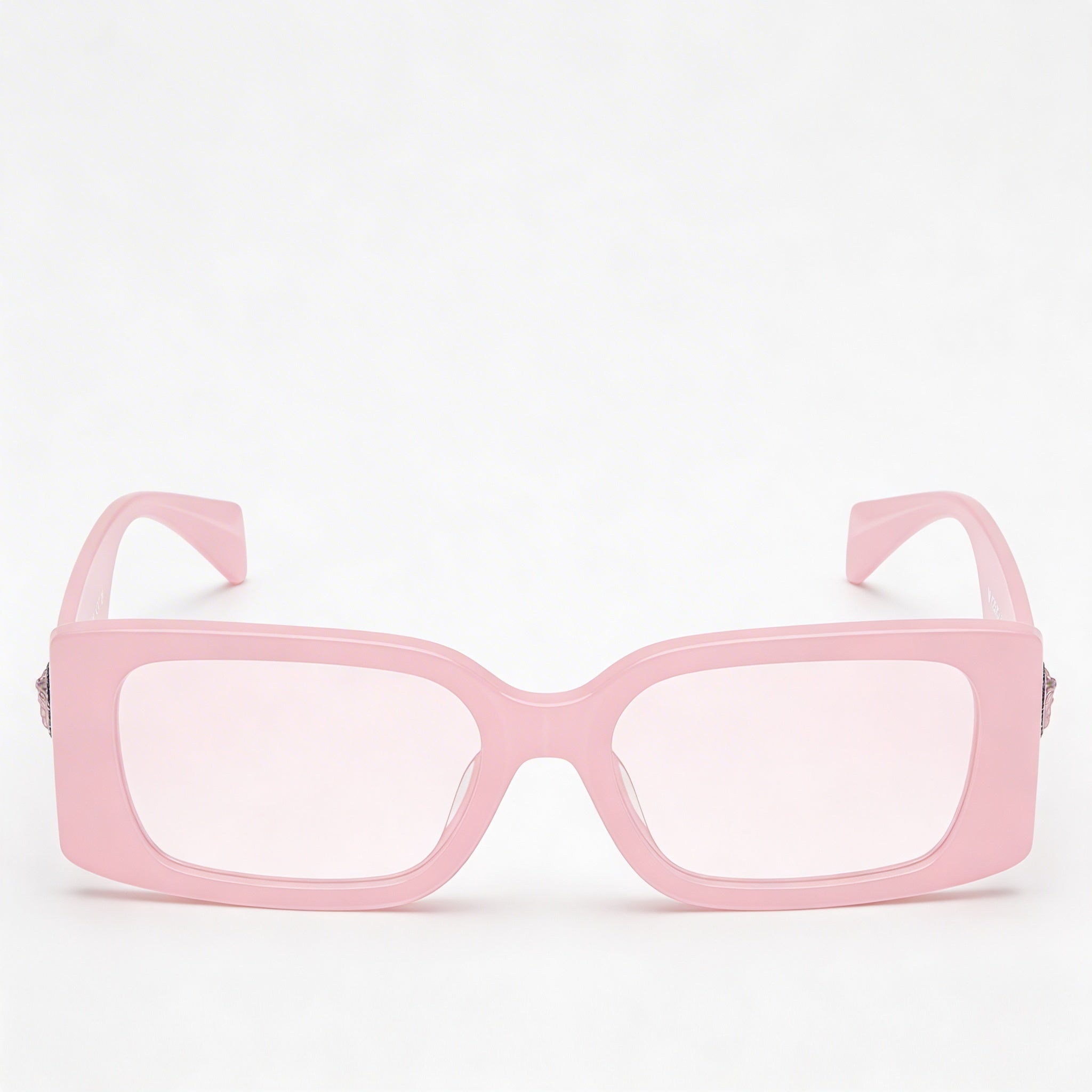 Versace Ve 3362u Women's Pink Acetate Frame Clear Polycarbonate Lenses Eyeglasses 51mm, Photo 1