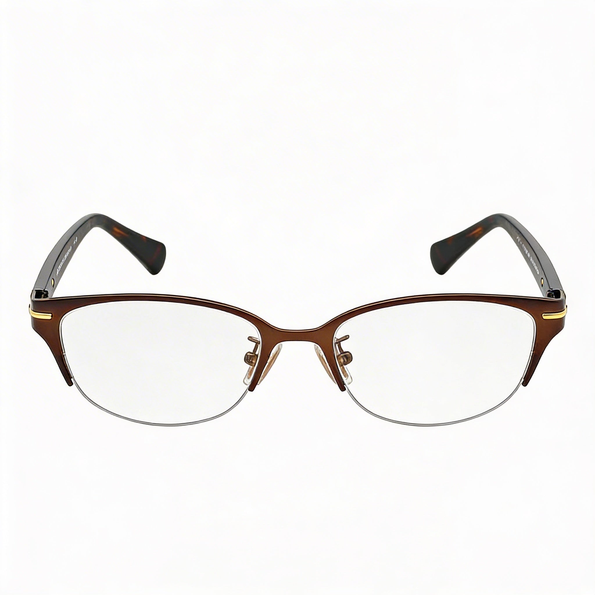 Gafas de Vista COACH Hc 5058 de Mujer Rectangulares Semial Aire en Marrón Oscuro Satinado Carey Oscuro de Compuesto de 49mm, Photo 2