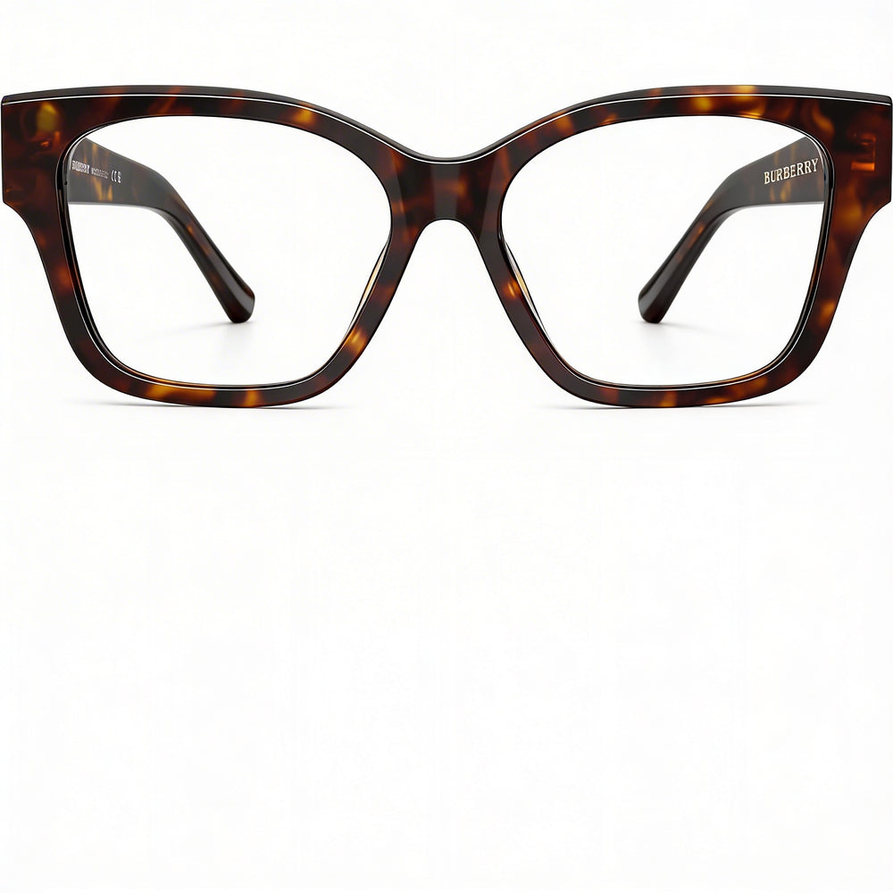 Burberry Unisex Brown Tortoise Frame Optical Eyeglasses for Prescription Lenses