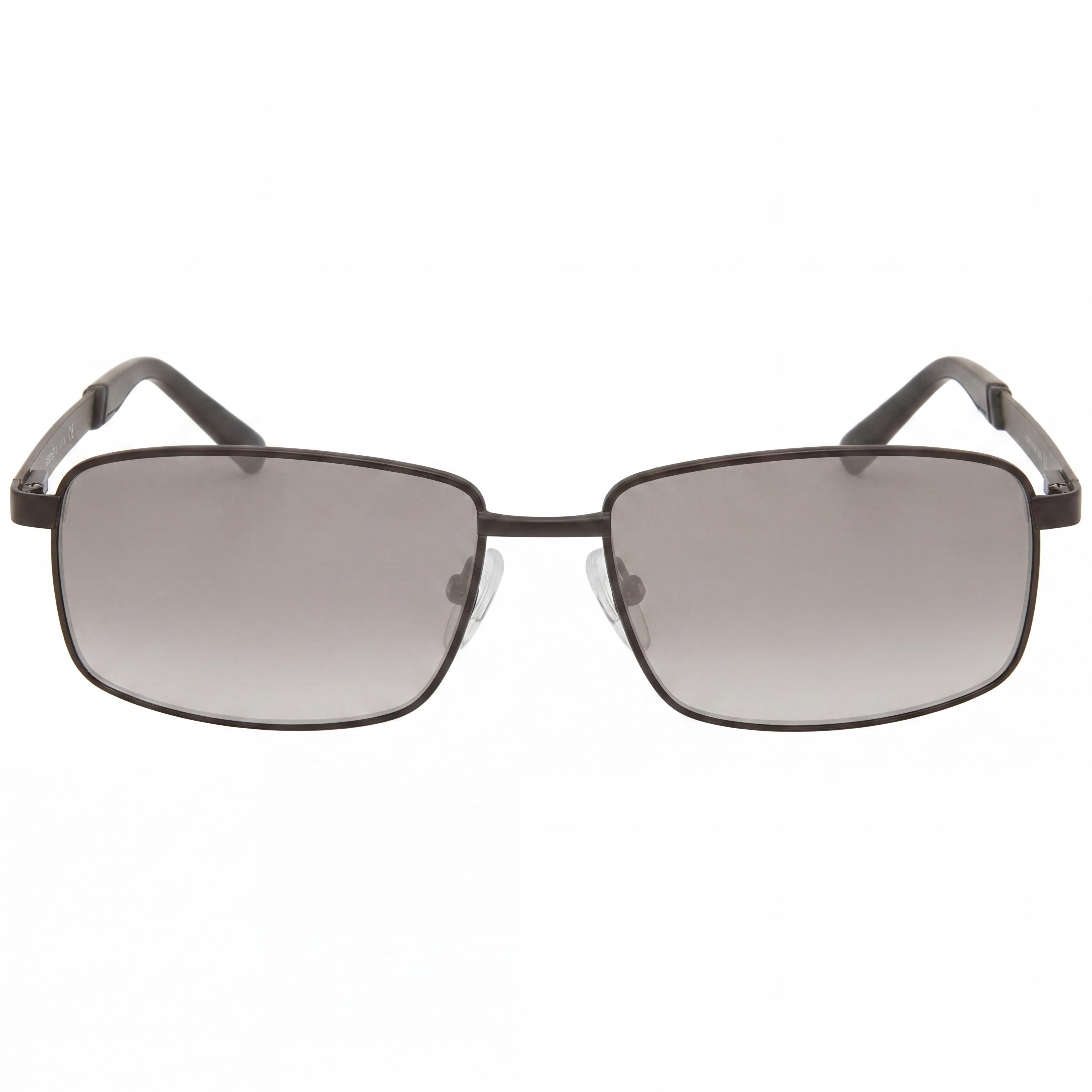 Chesterfield Casual Men's Matte Black Metal Gray Polarized Light Adaptive UV Protection Sunglasses 58mm, Photo 2