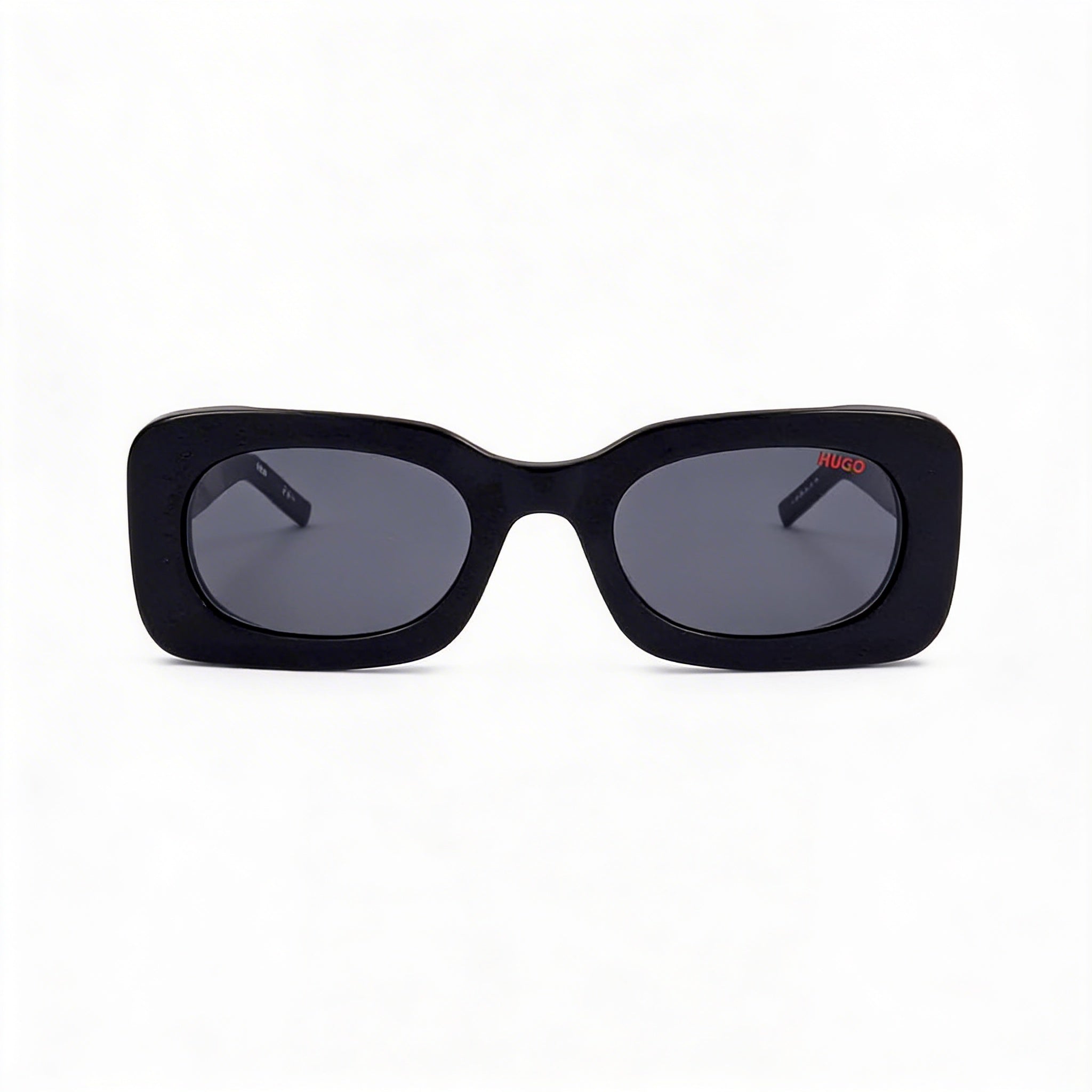 Gafas de sol informales Hugo Boss para mujer, con montura de acetato negro, lentes de policarbonato con protección UV, 52 mm de ancho de lente, Photo 2